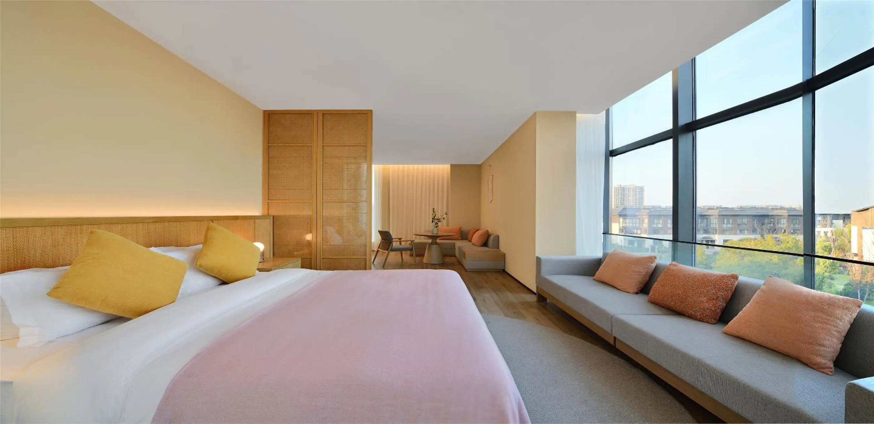 Bed in Blossom House Suzhou