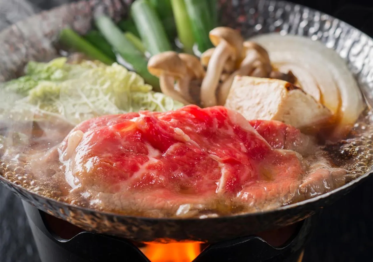 Dinner in Ryoso Uminocho