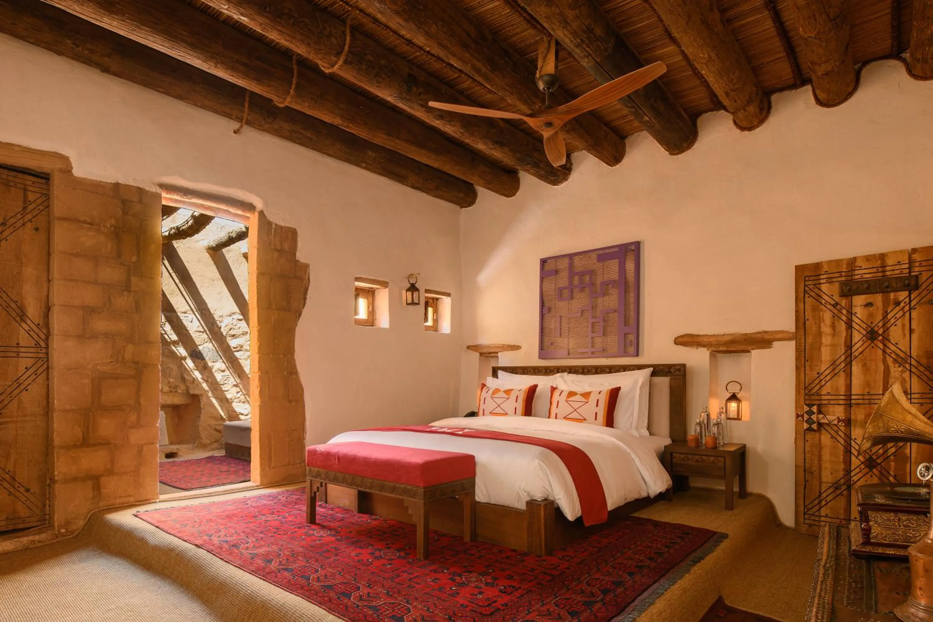 Bed in Dar Tantora The House Hotel