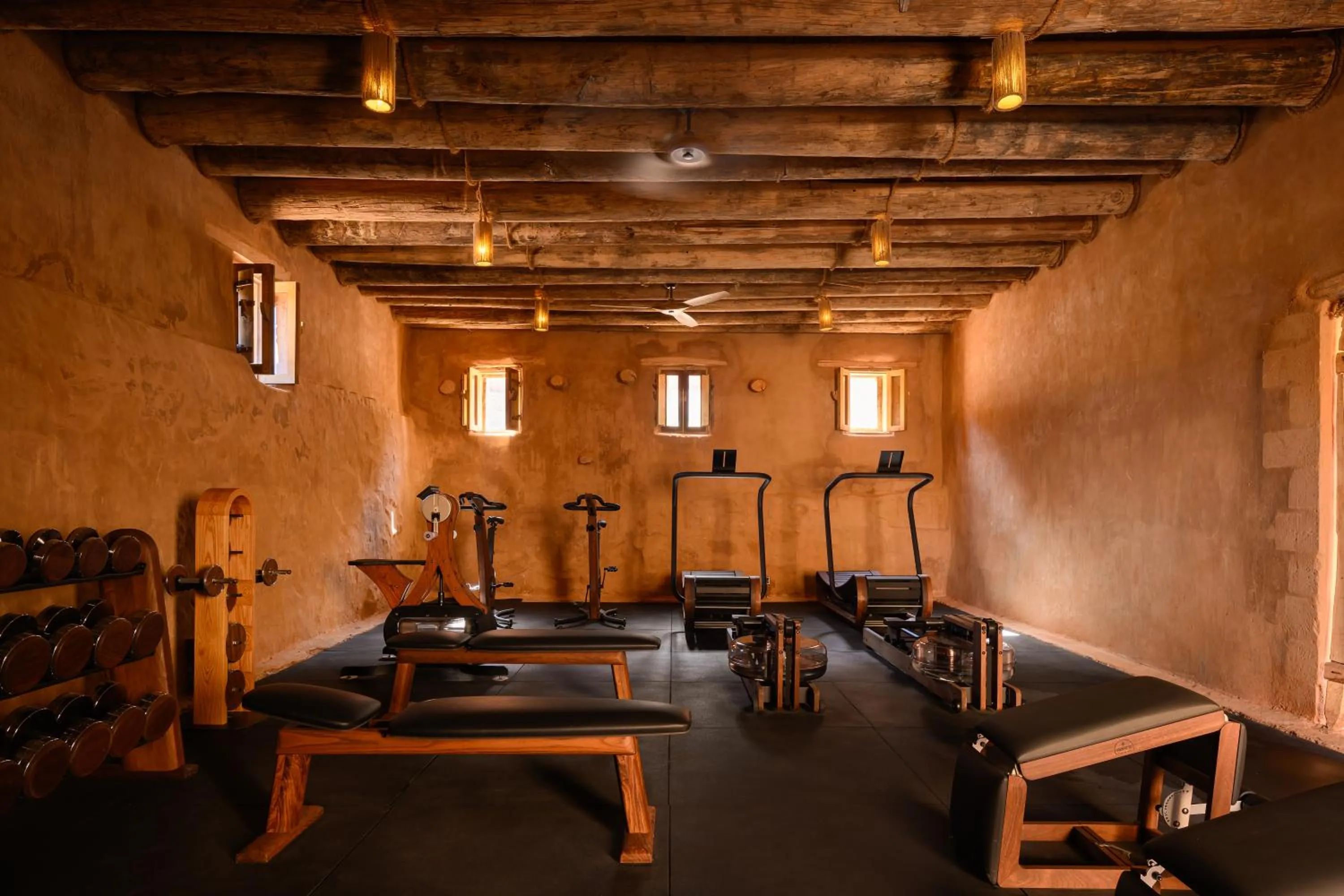 Fitness centre/facilities in Dar Tantora The House Hotel