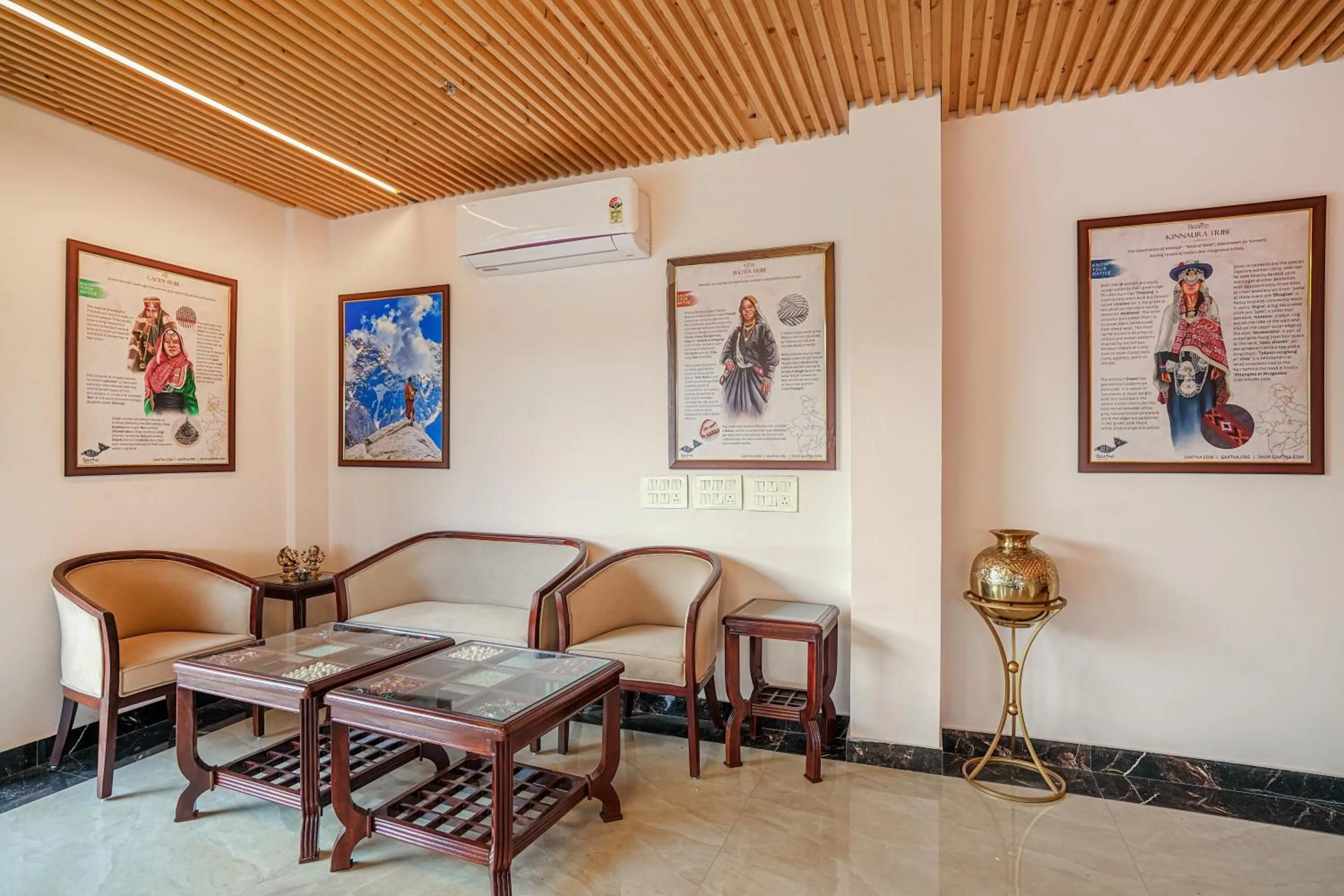 Living room in The Sanawar Heights I Kasauli I New Property