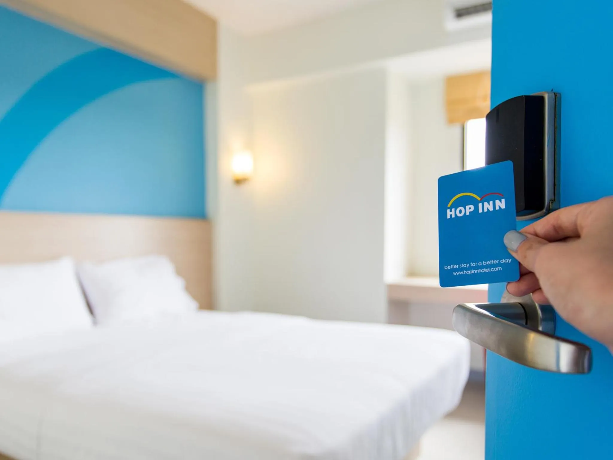 Area and facilities, Bed in HOP INN Nakhon Ratchasima