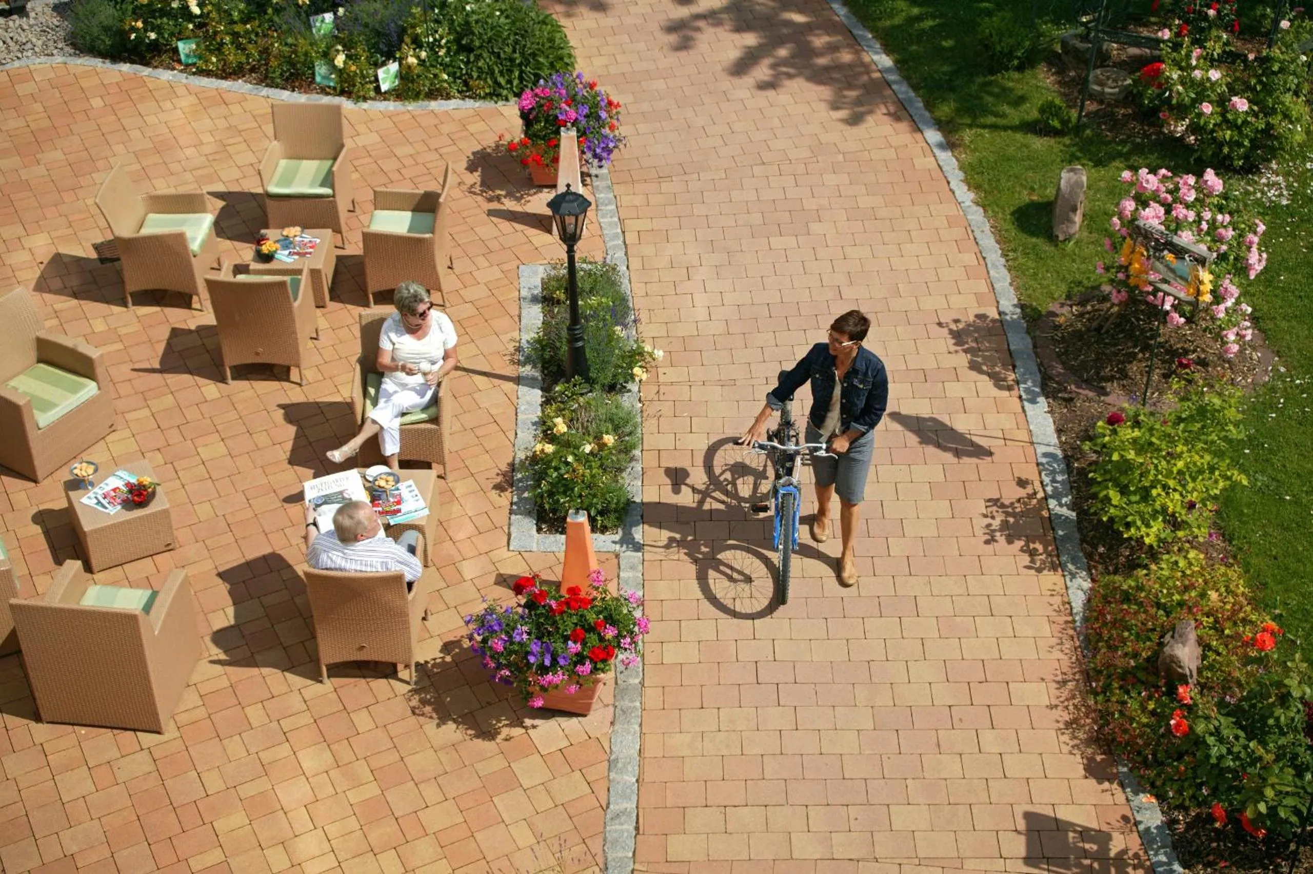 Garden view in Schwarzwald Sonnenhof