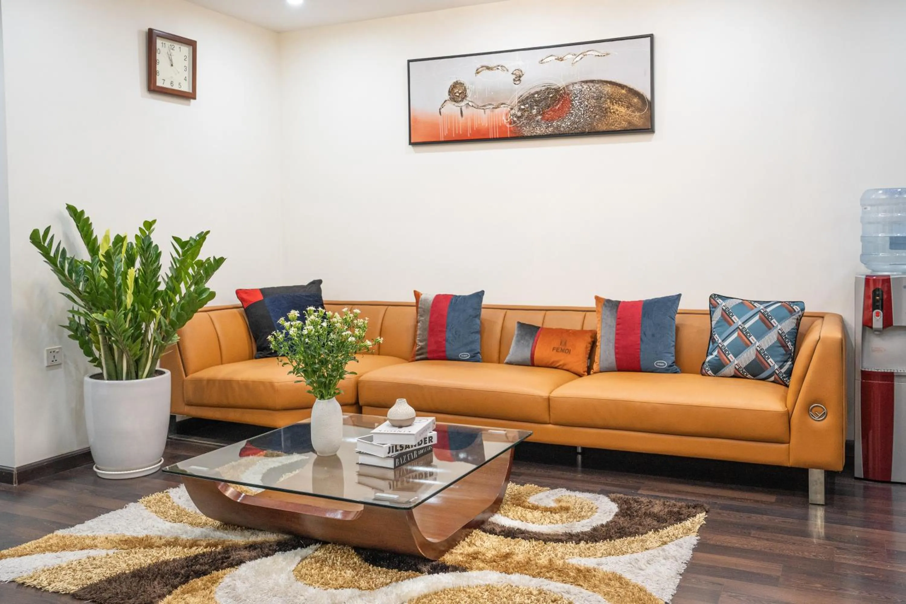 Living room in Viet Vuong Building Ha Noi Capital