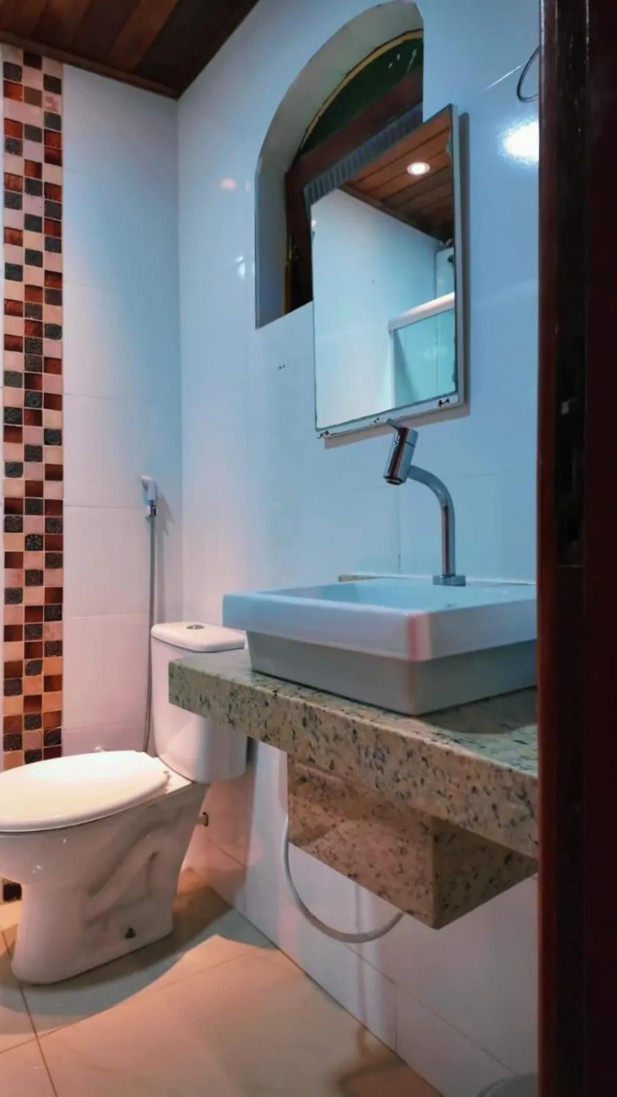 Bathroom in Pousada Dos Atobás
