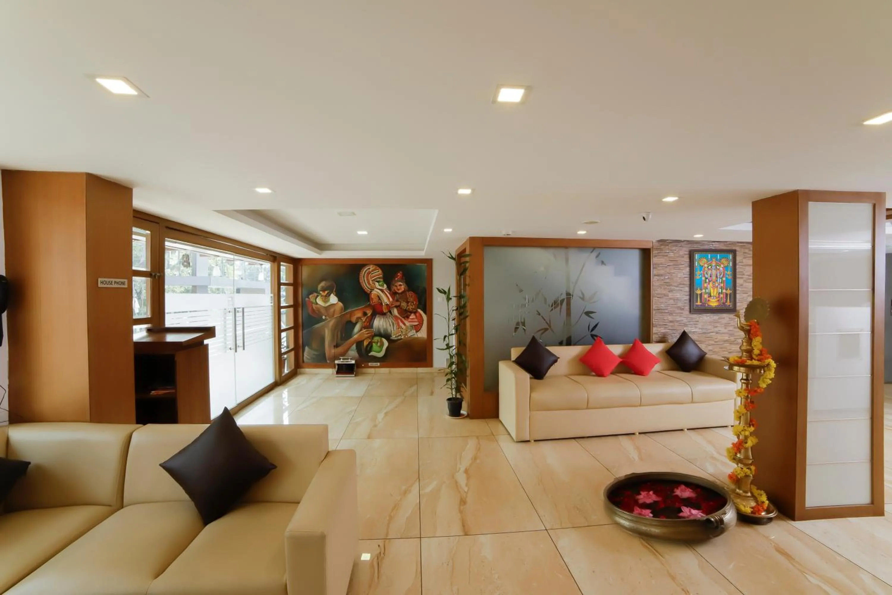 Lobby or reception in Sreepathi Indraprastha