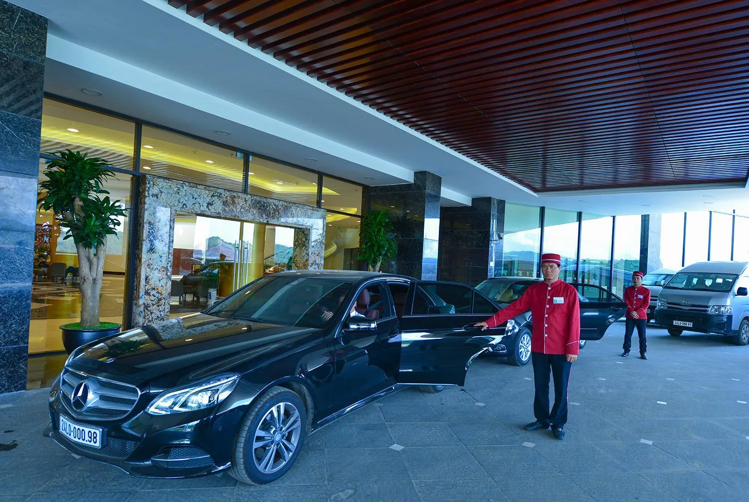 Facade/entrance in Aristo International Hotel