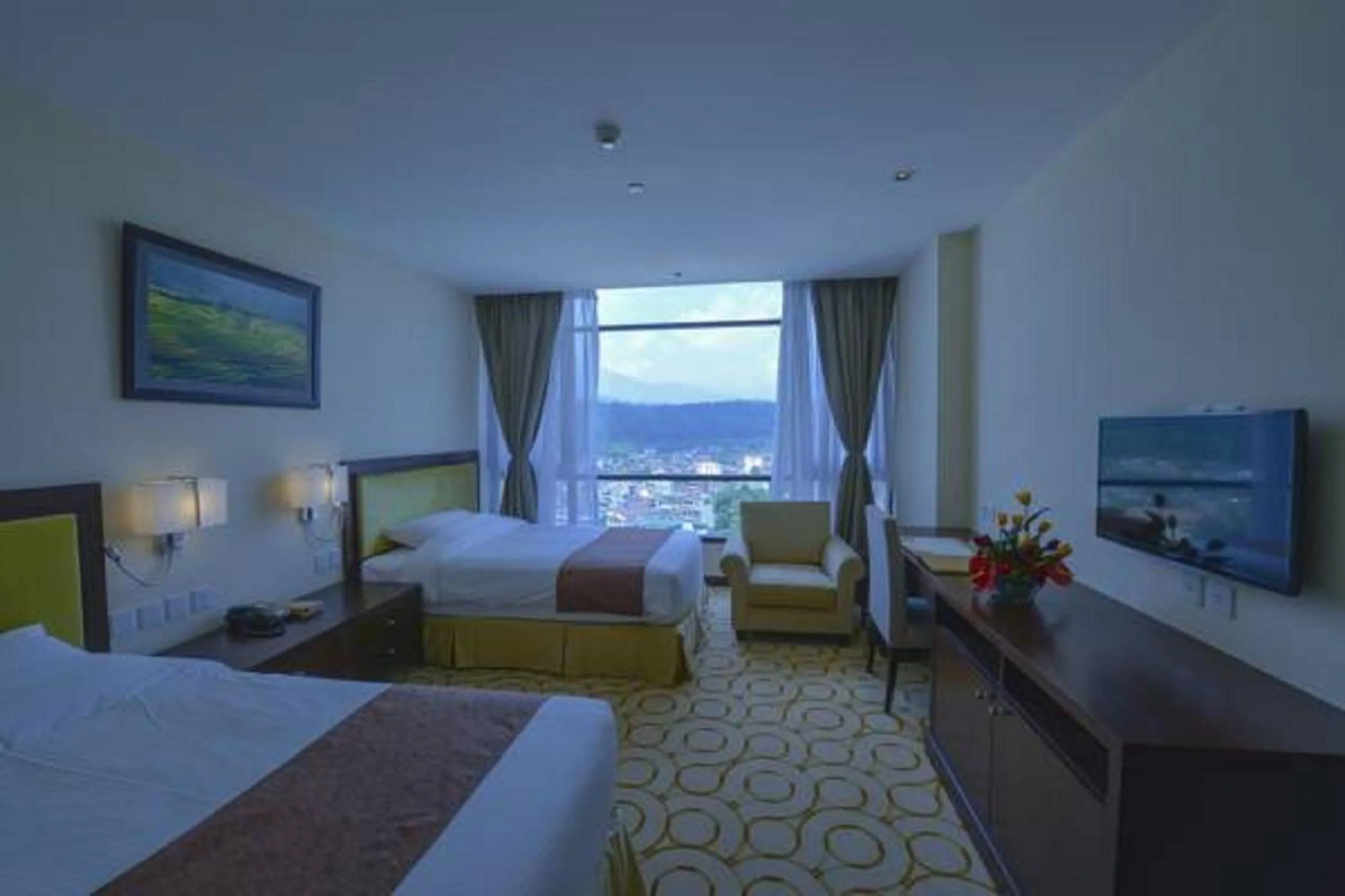 Bedroom, Bed in Aristo International Hotel