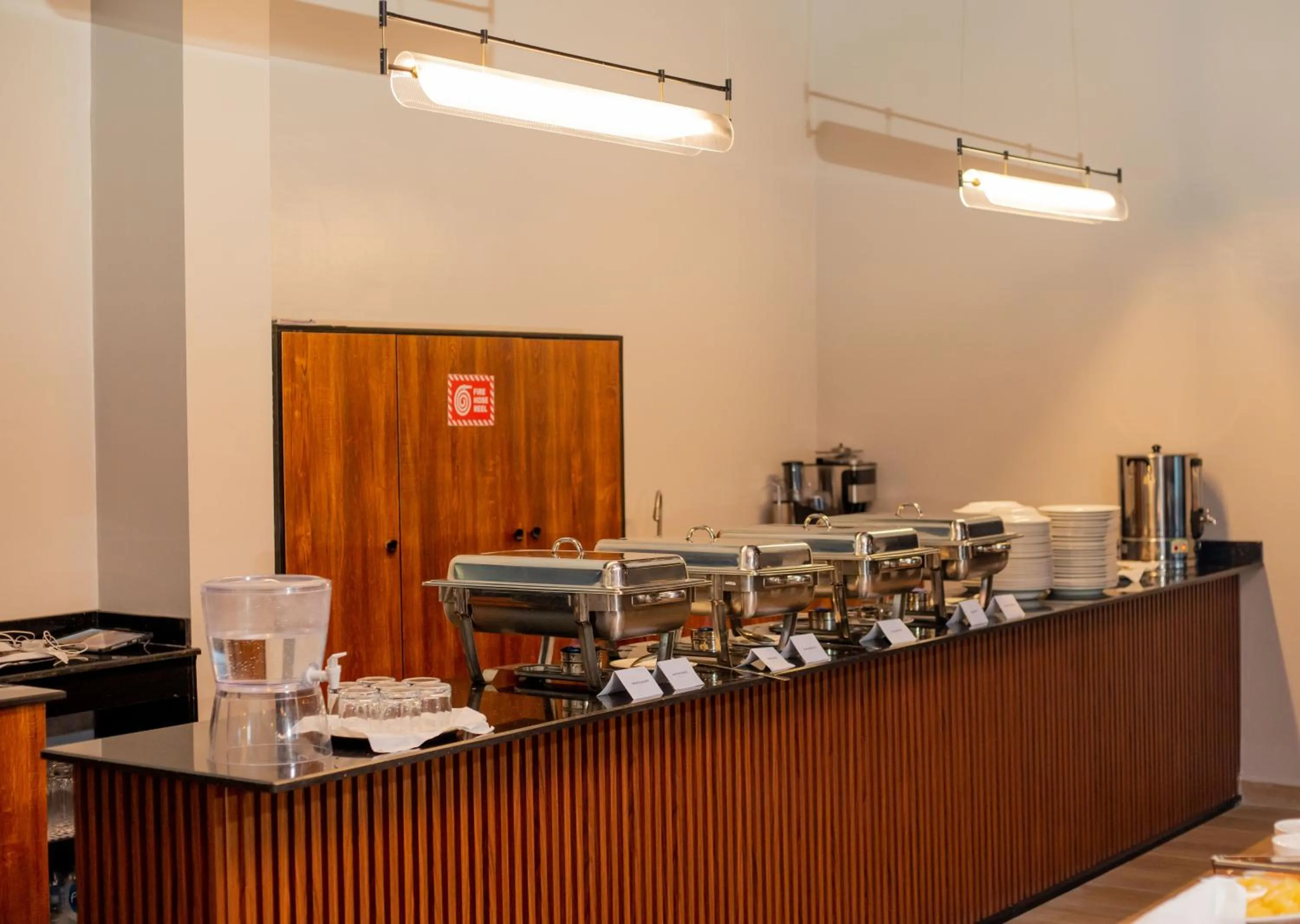 Buffet breakfast in Hotelinn Oniru