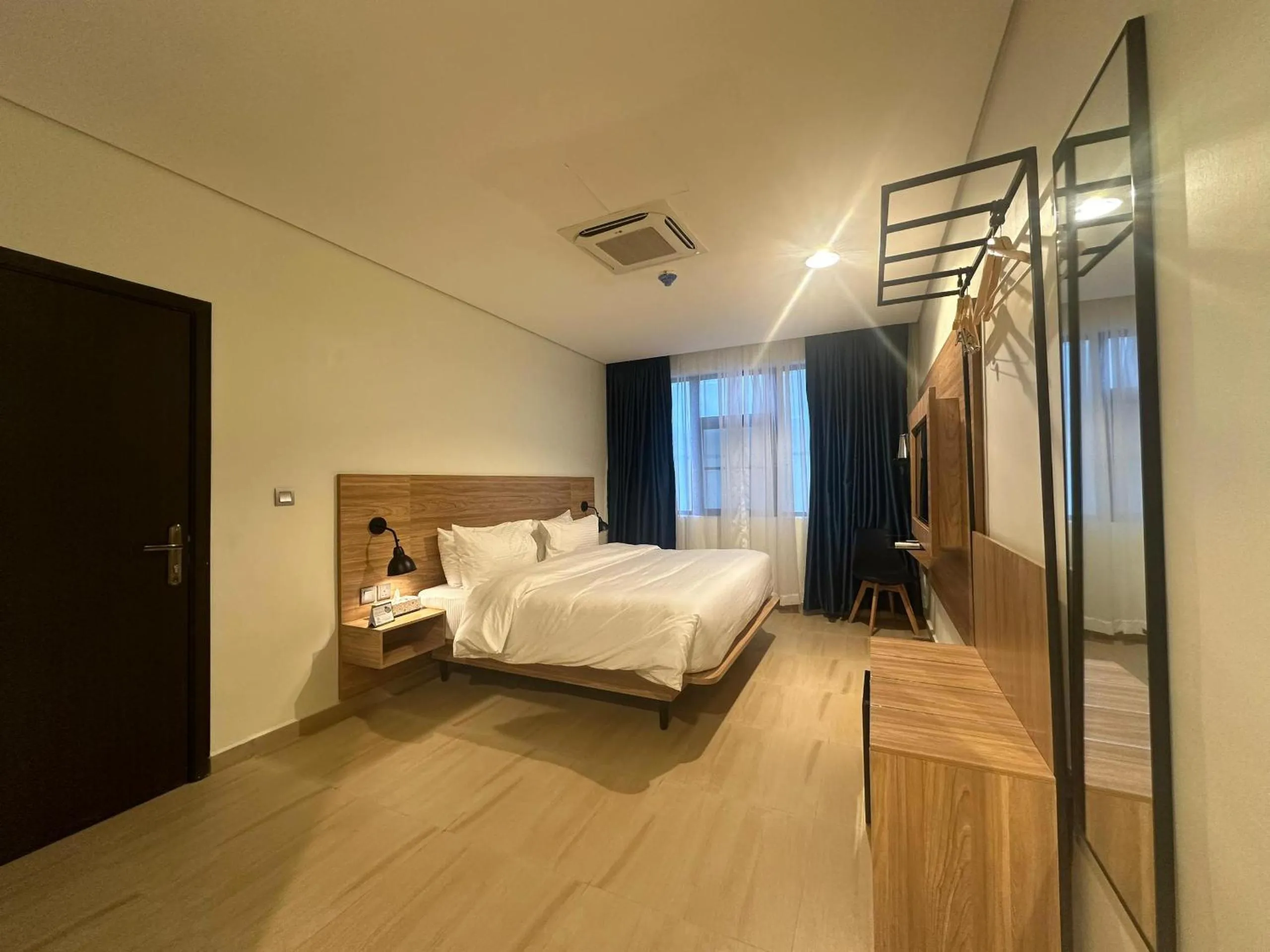 Bed in Hotelinn Oniru