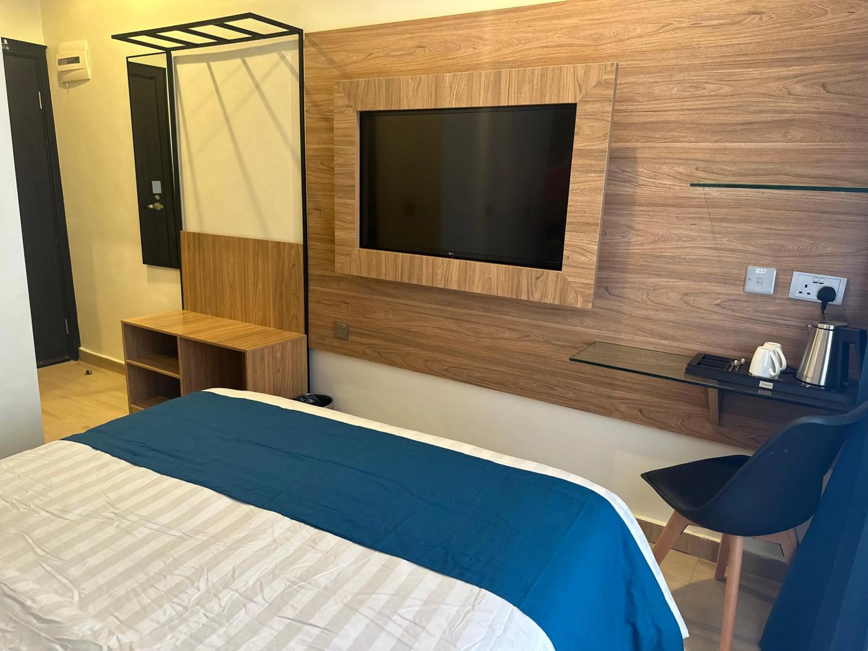 Bed in Hotelinn Oniru