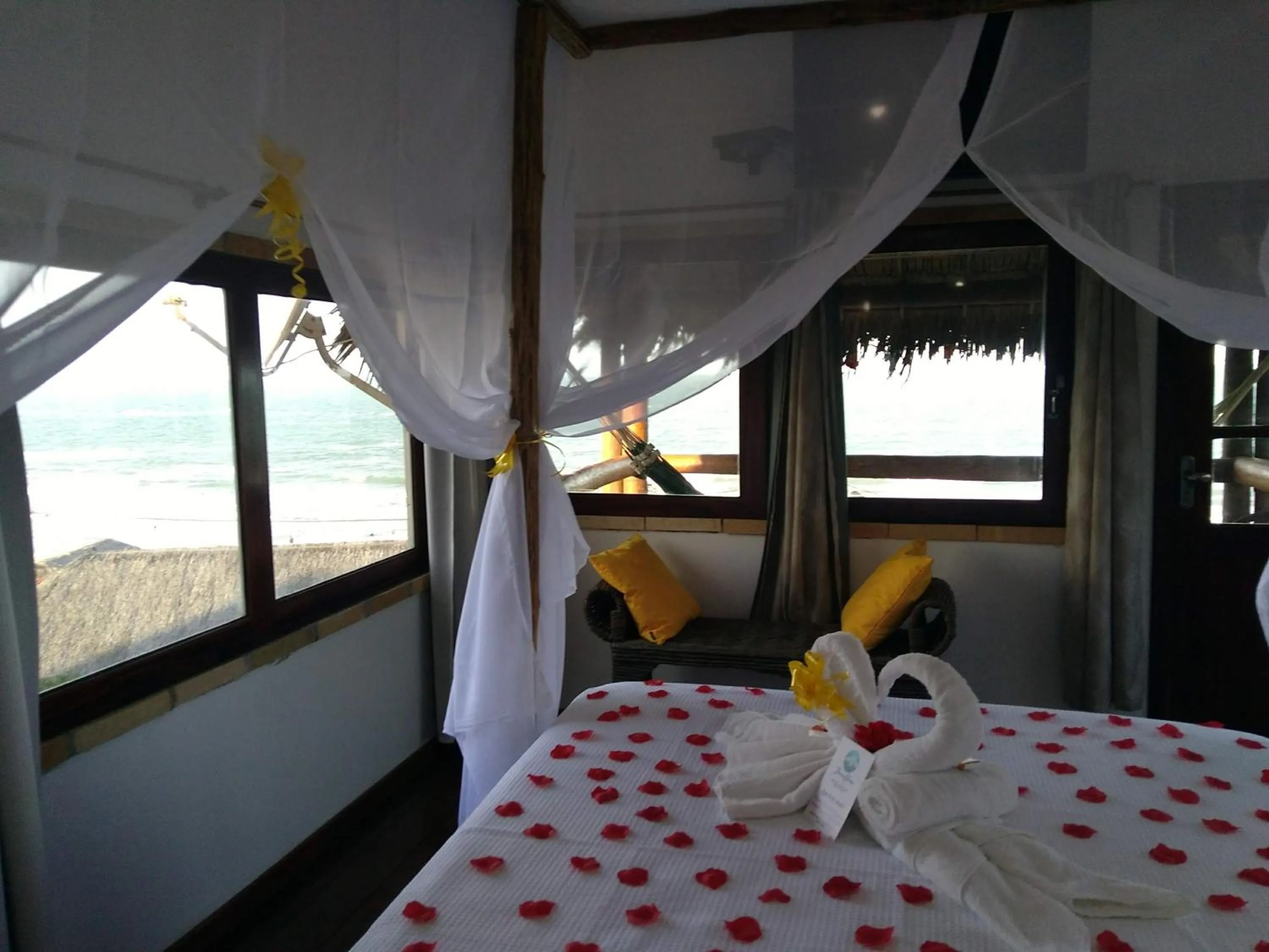 Bed in Pousada TERRA NOVA