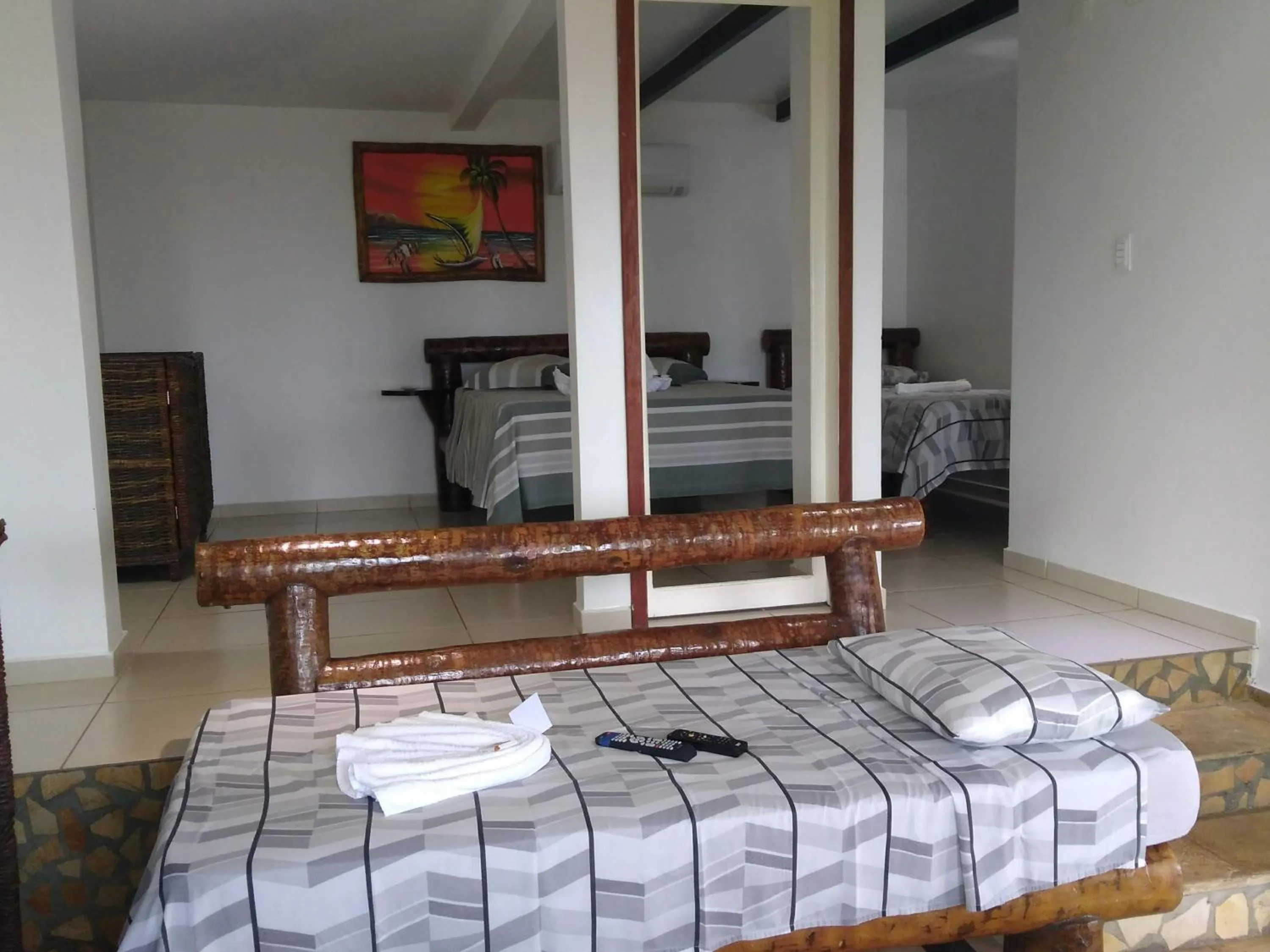 Bed in Pousada TERRA NOVA