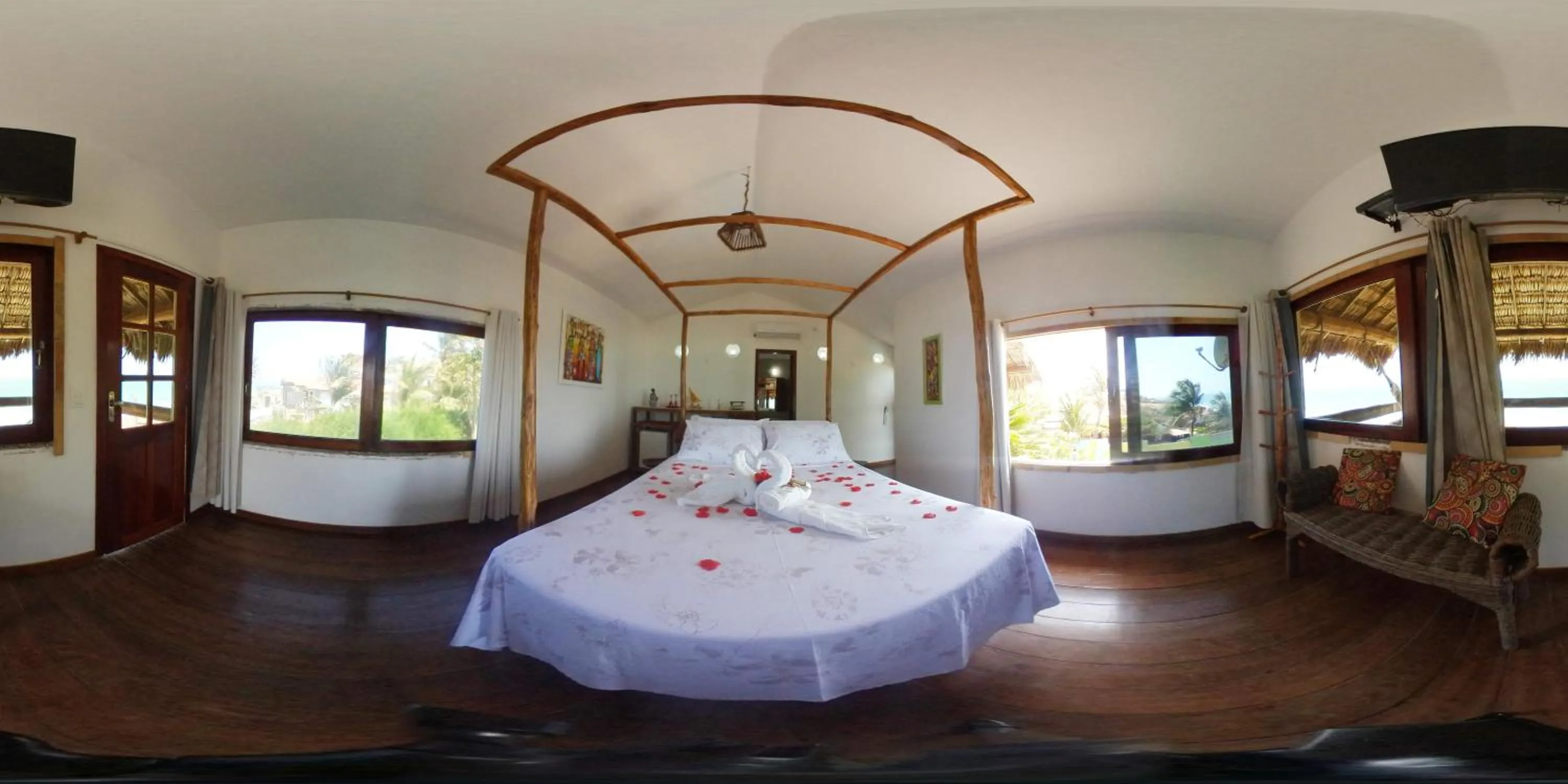 Bed in Pousada TERRA NOVA