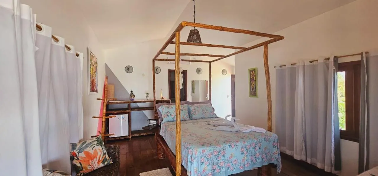 Bed in Pousada TERRA NOVA