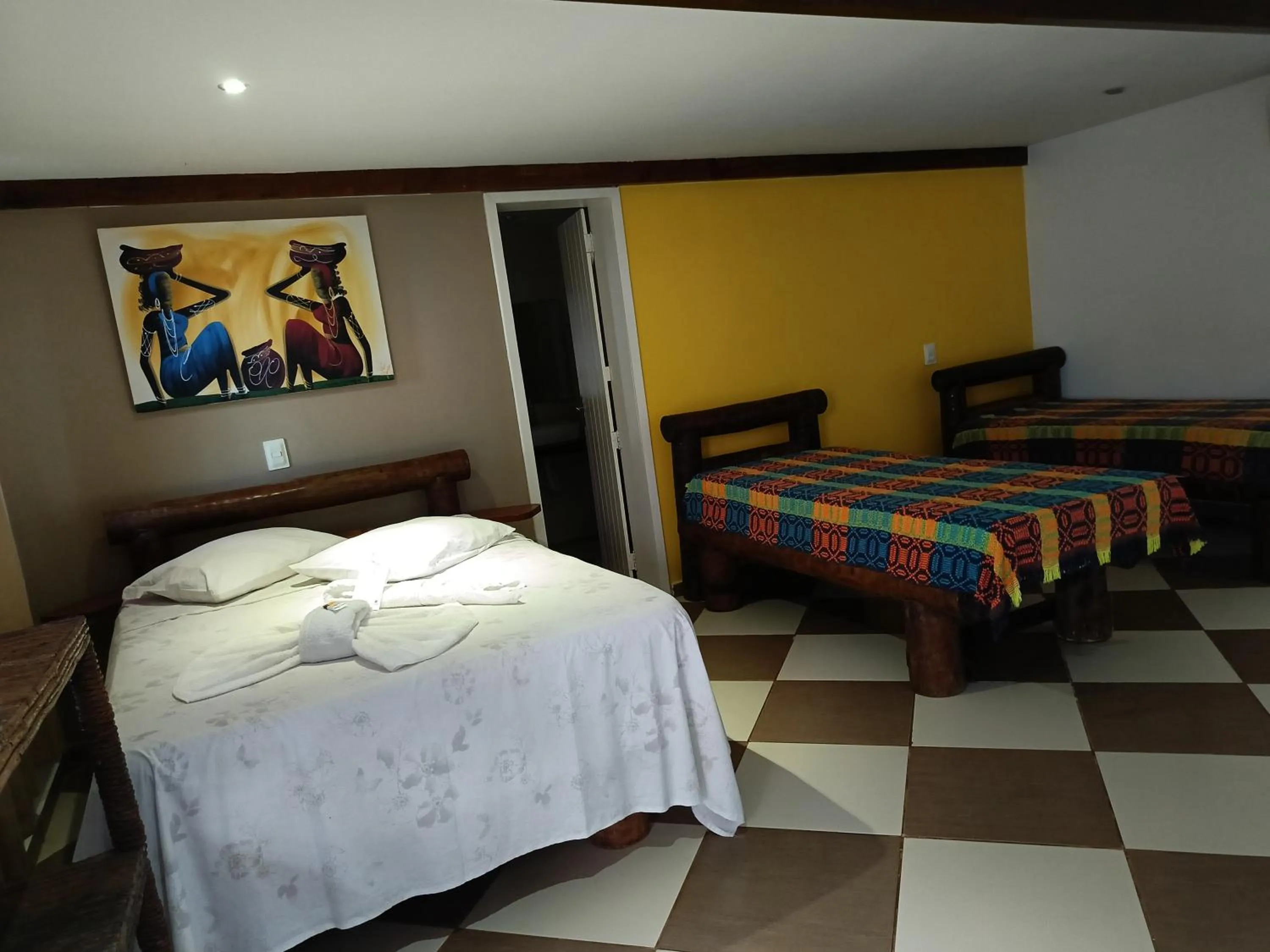 Bed in Pousada TERRA NOVA