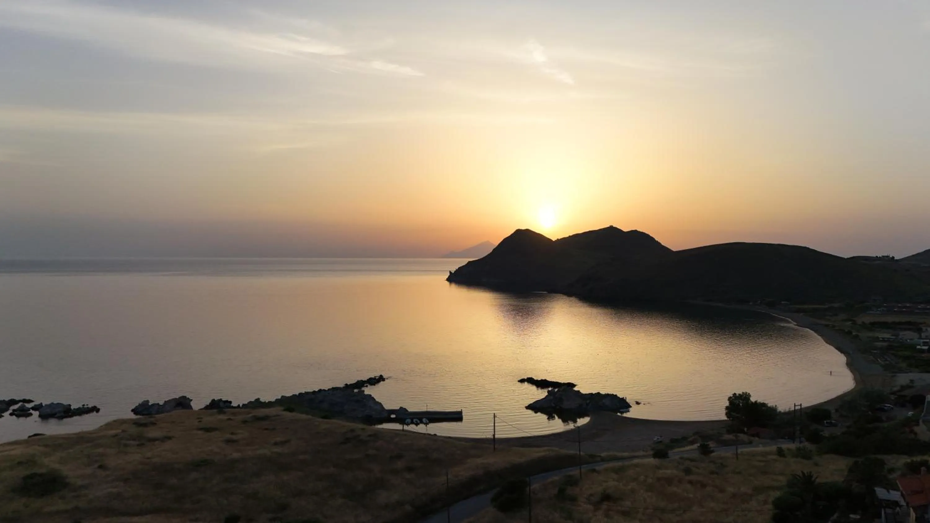 Sunset in Nerea Apartments