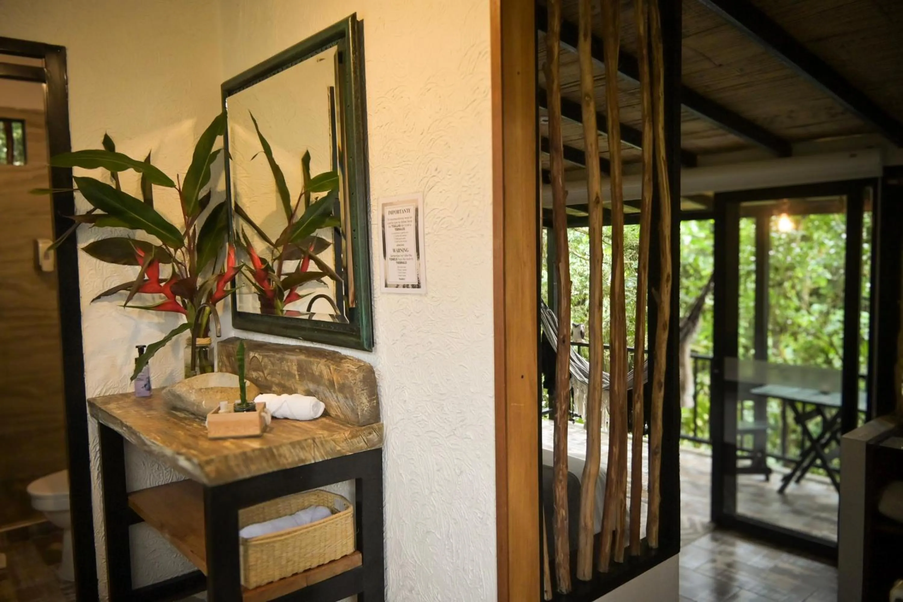 Bathroom in Hotel Vísperas