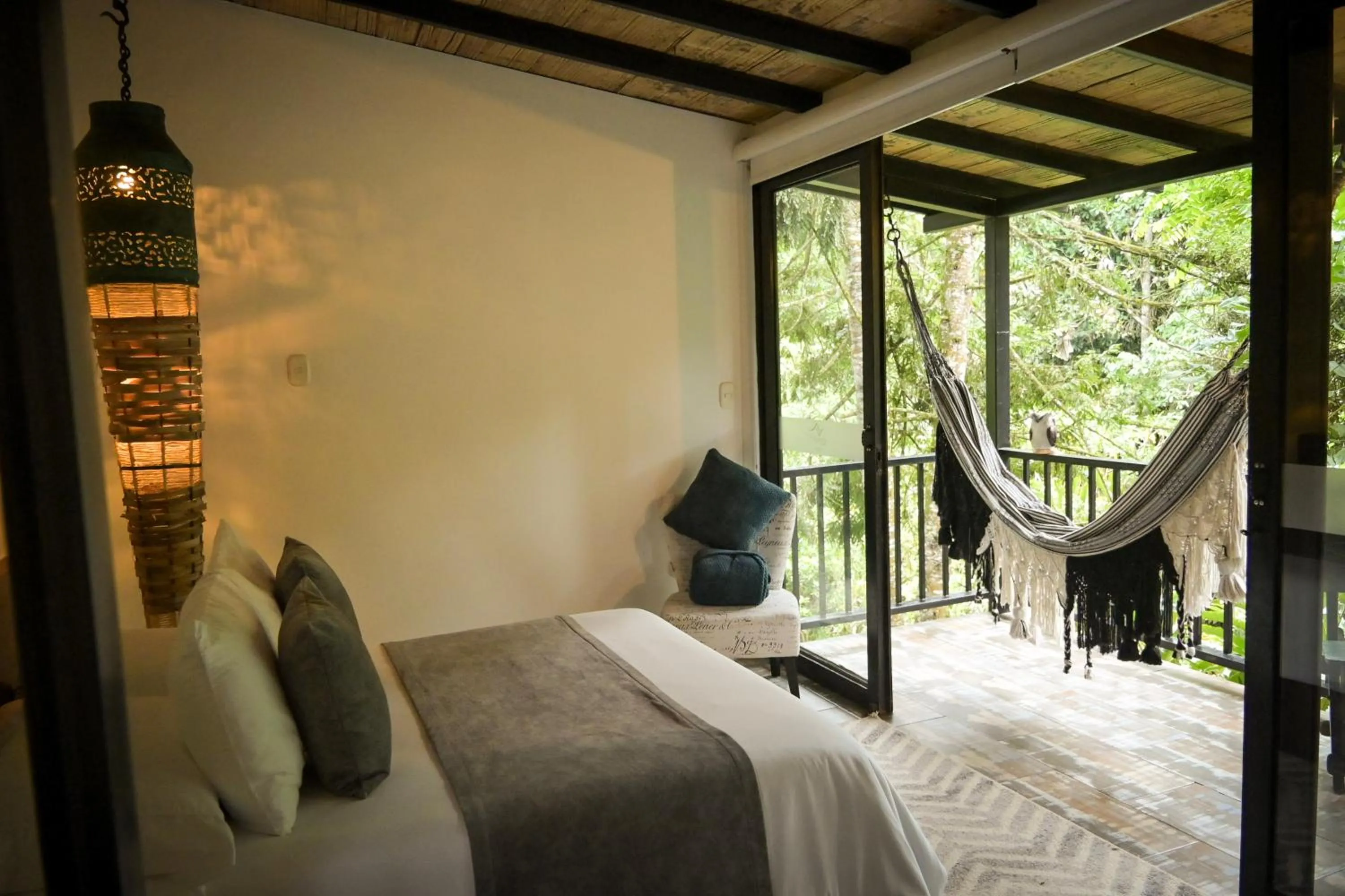 Bed in Hotel Vísperas