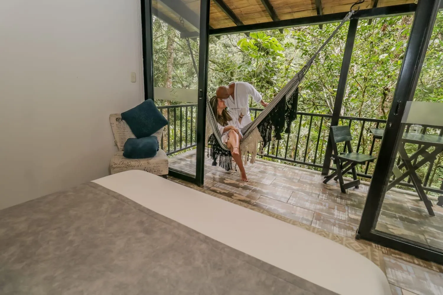 Balcony/Terrace in Hotel Vísperas
