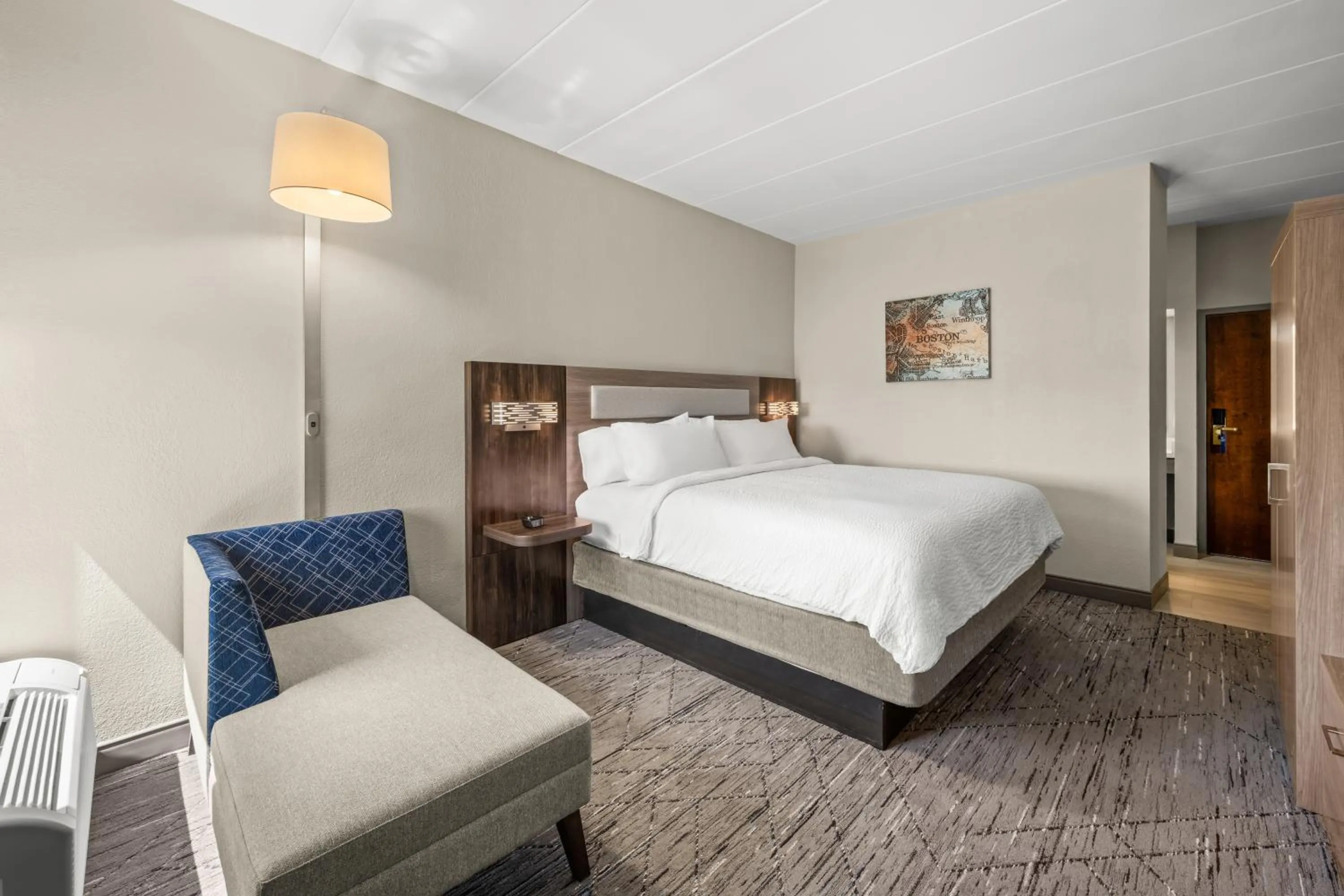 Bedroom, Bed in Holiday Inn Express Boston North-Woburn by IHG
