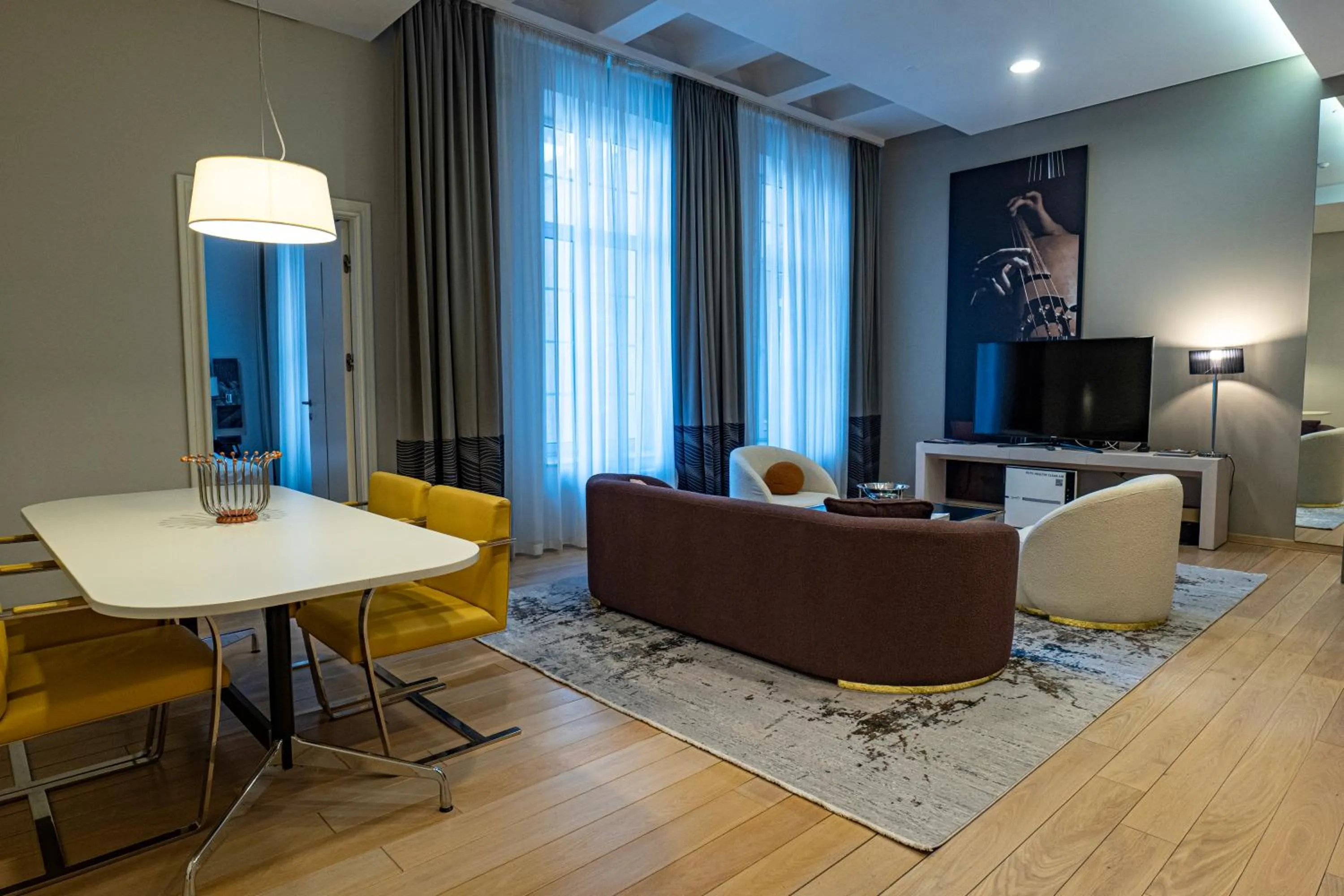 Living room in Zepter Hotel Belgrade, member of Zepter Hotels