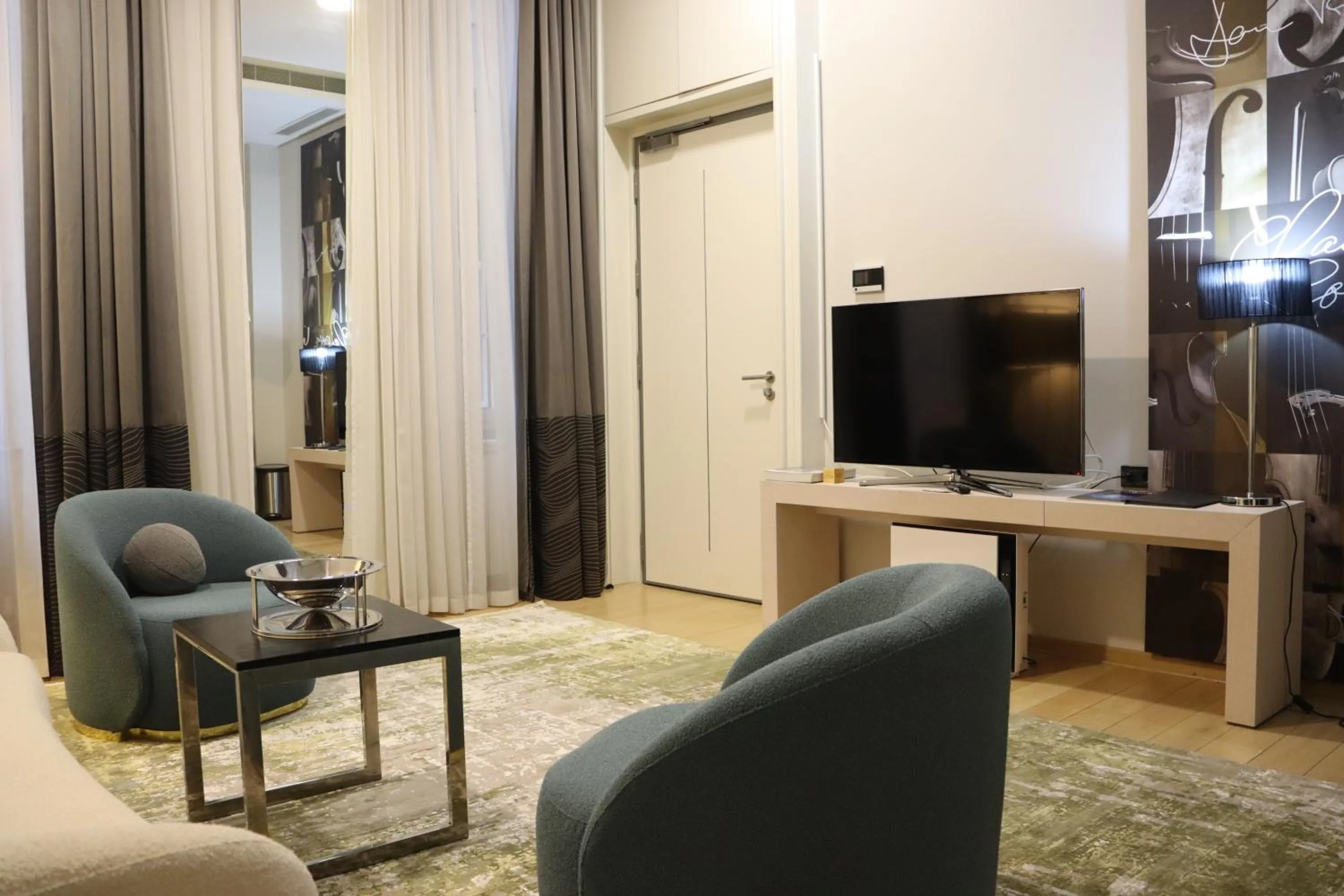 Living room in Zepter Hotel Belgrade, member of Zepter Hotels