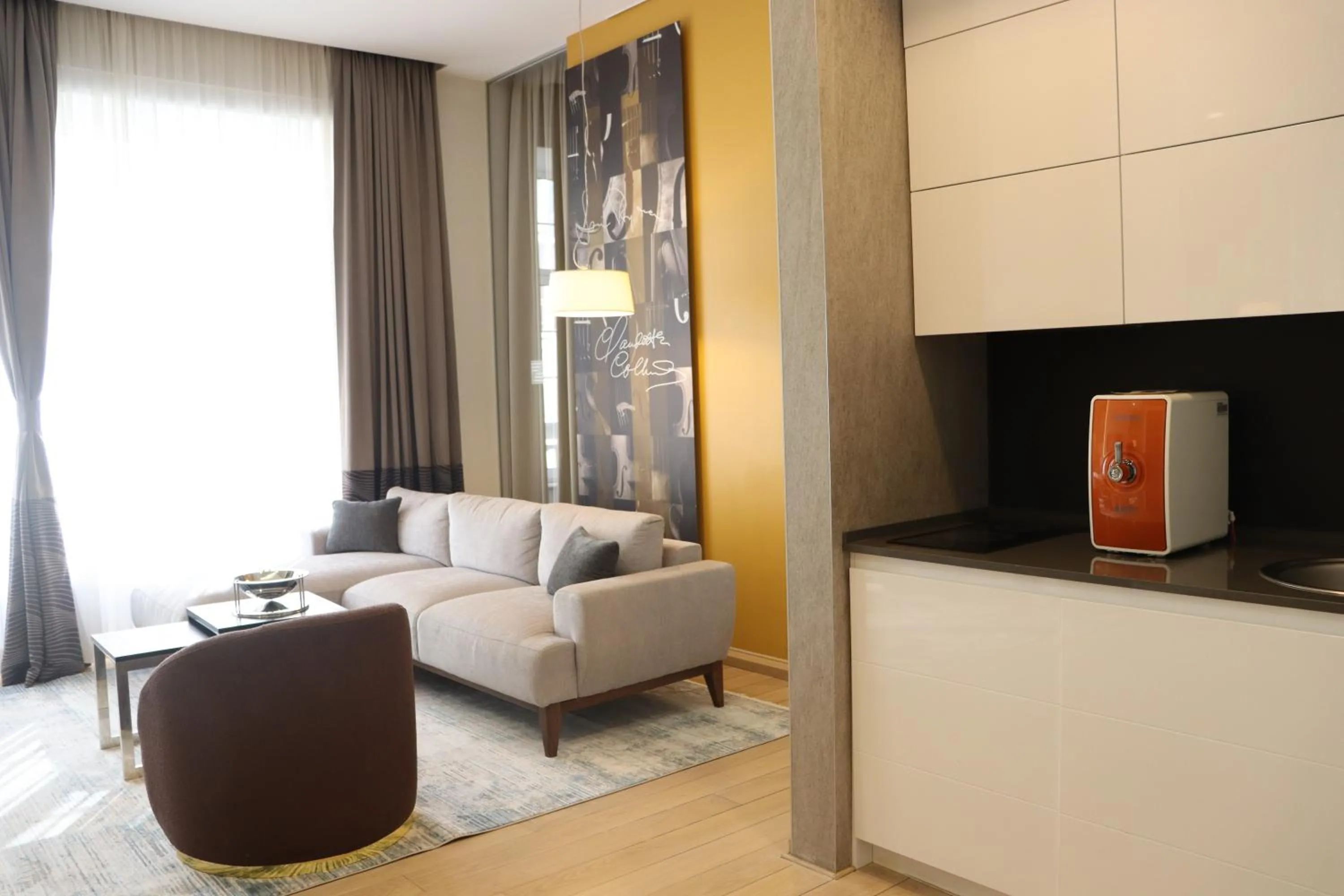 Living room in Zepter Hotel Belgrade, member of Zepter Hotels