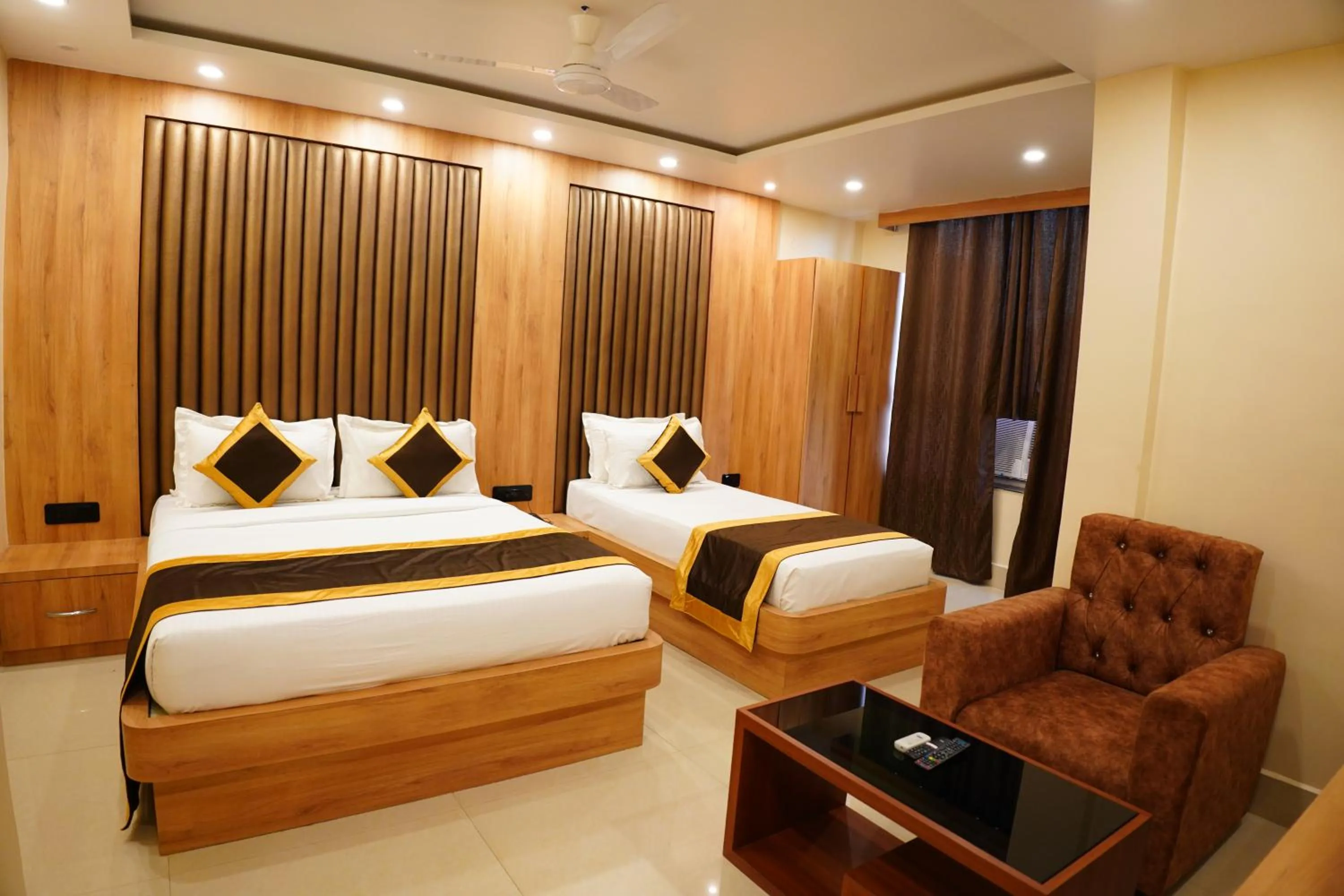 Bed in The MARUTINANDAN GRAND