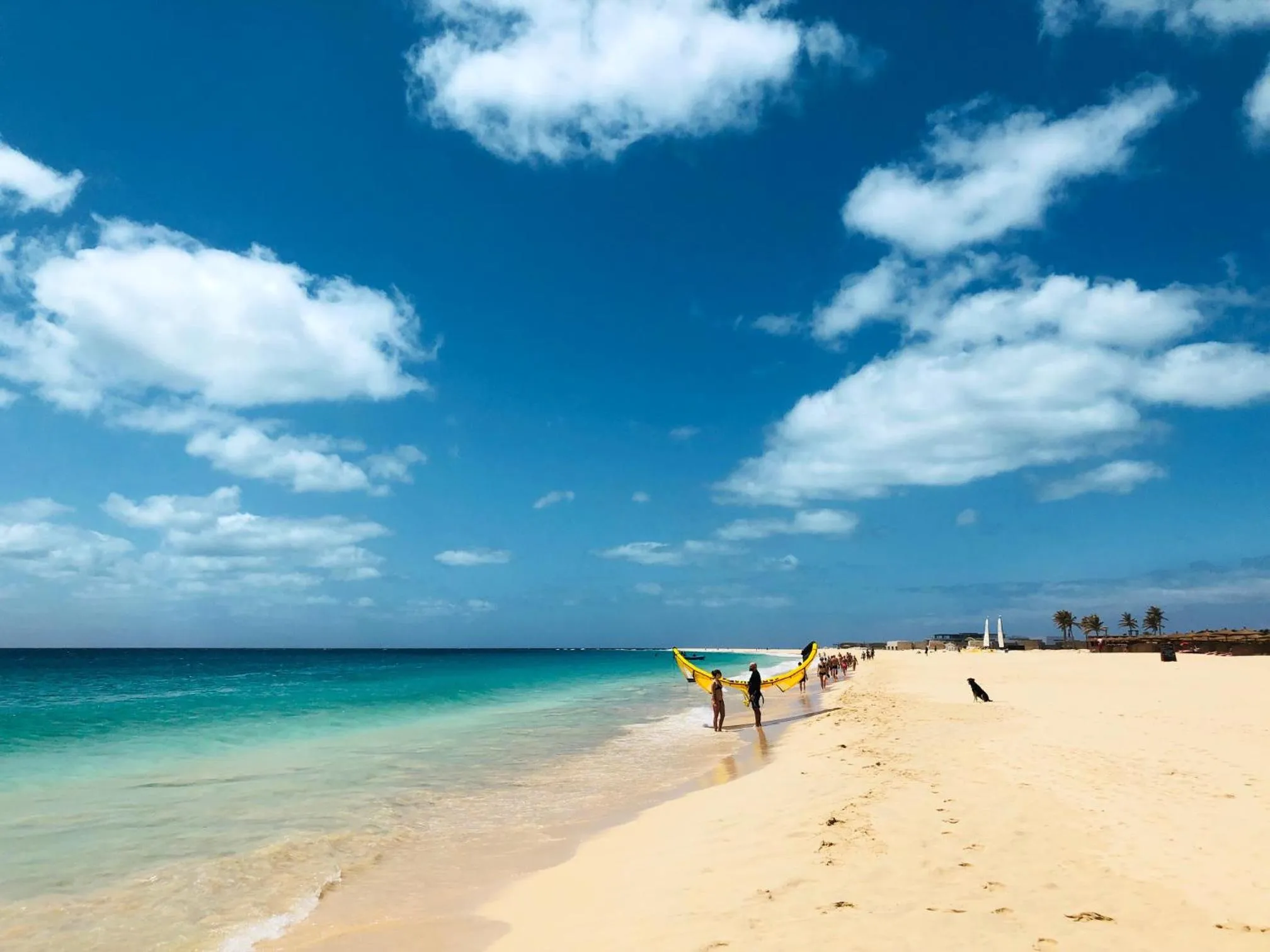 Beach in Agua Hotels Sal Vila Verde