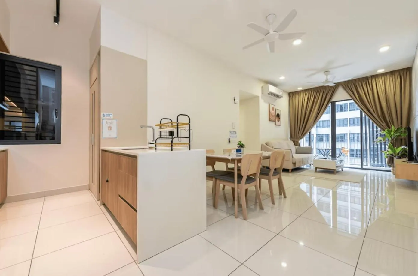 Living room in Millerz Square Old Klang Road