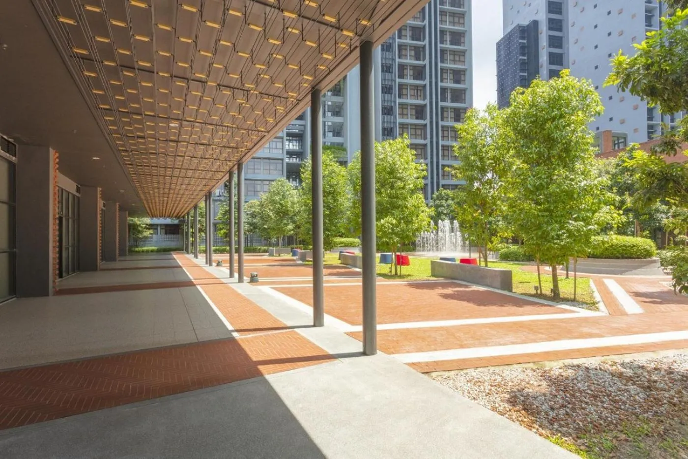 Garden in Millerz Square Old Klang Road