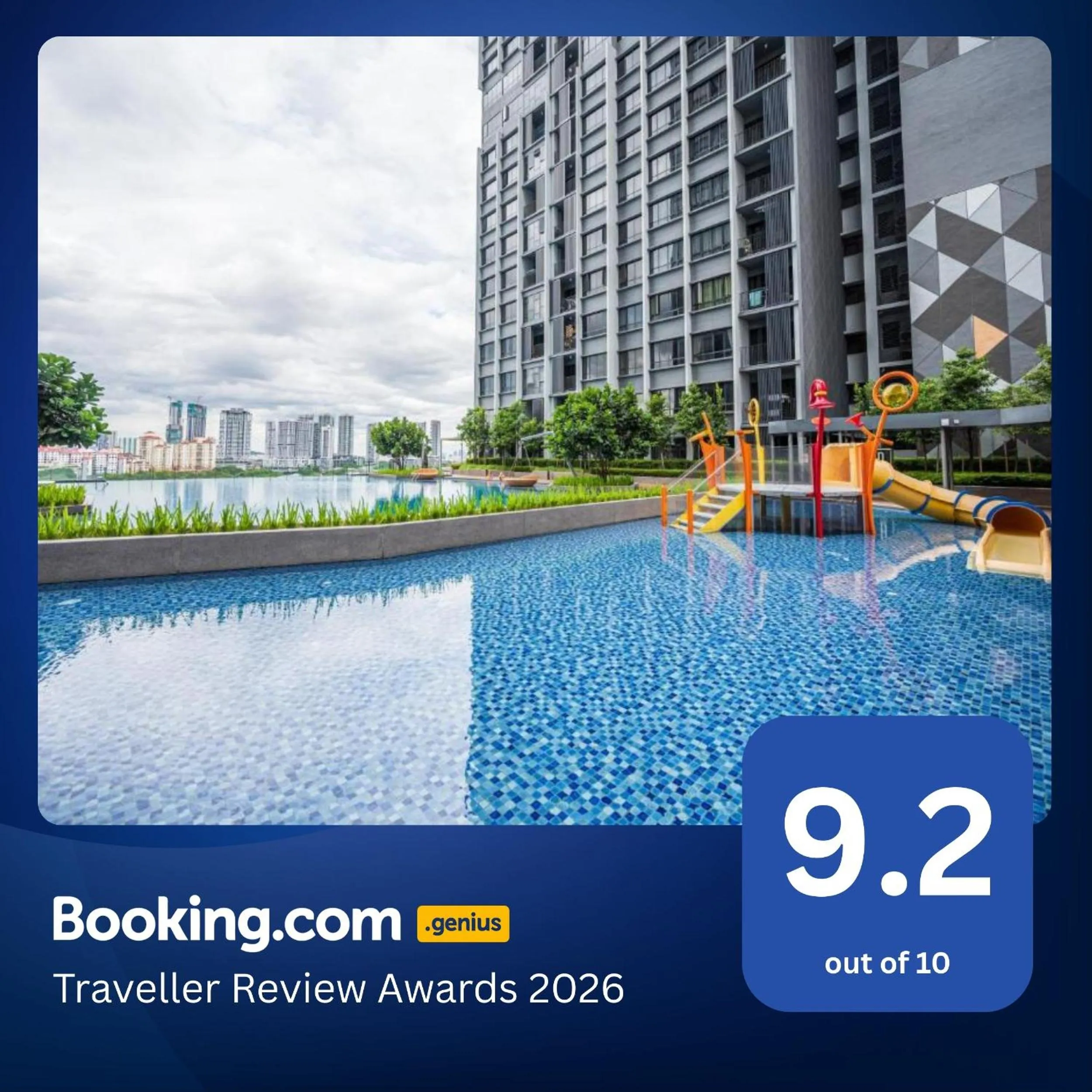 Swimming pool in Millerz Square Old Klang Road