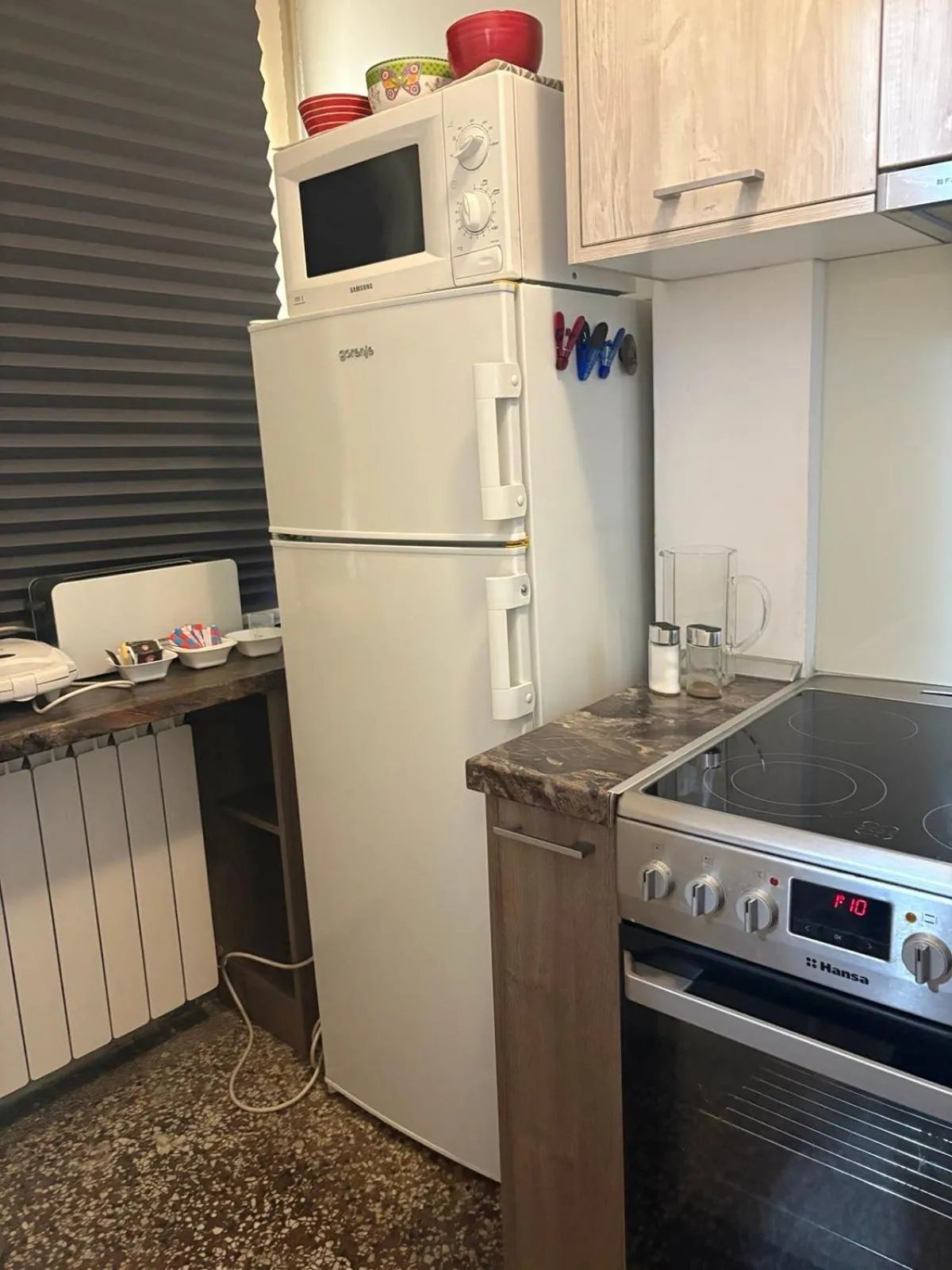 Kitchen or kitchenette in Apartments Sat