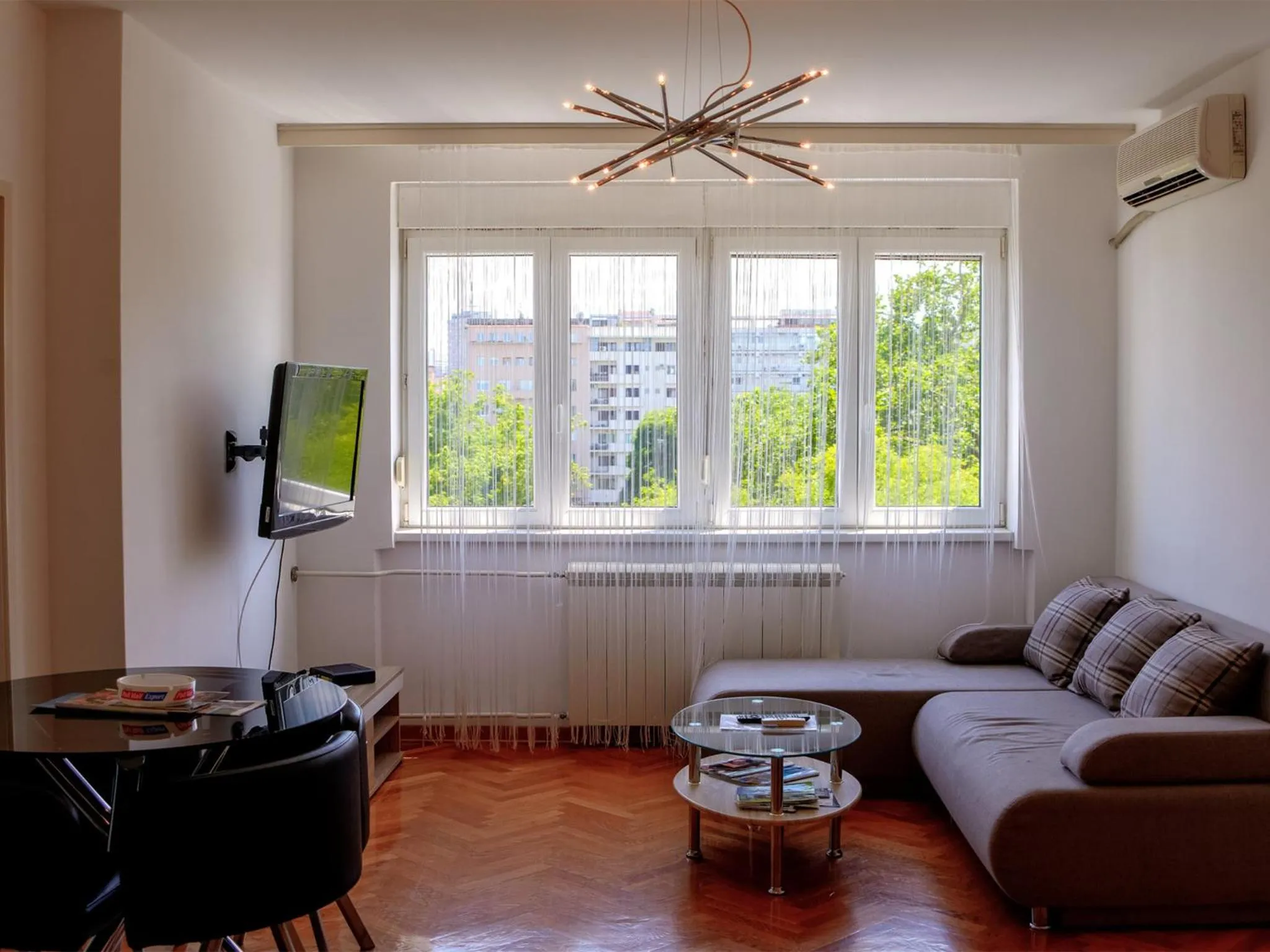 Living room in Apartments Sat