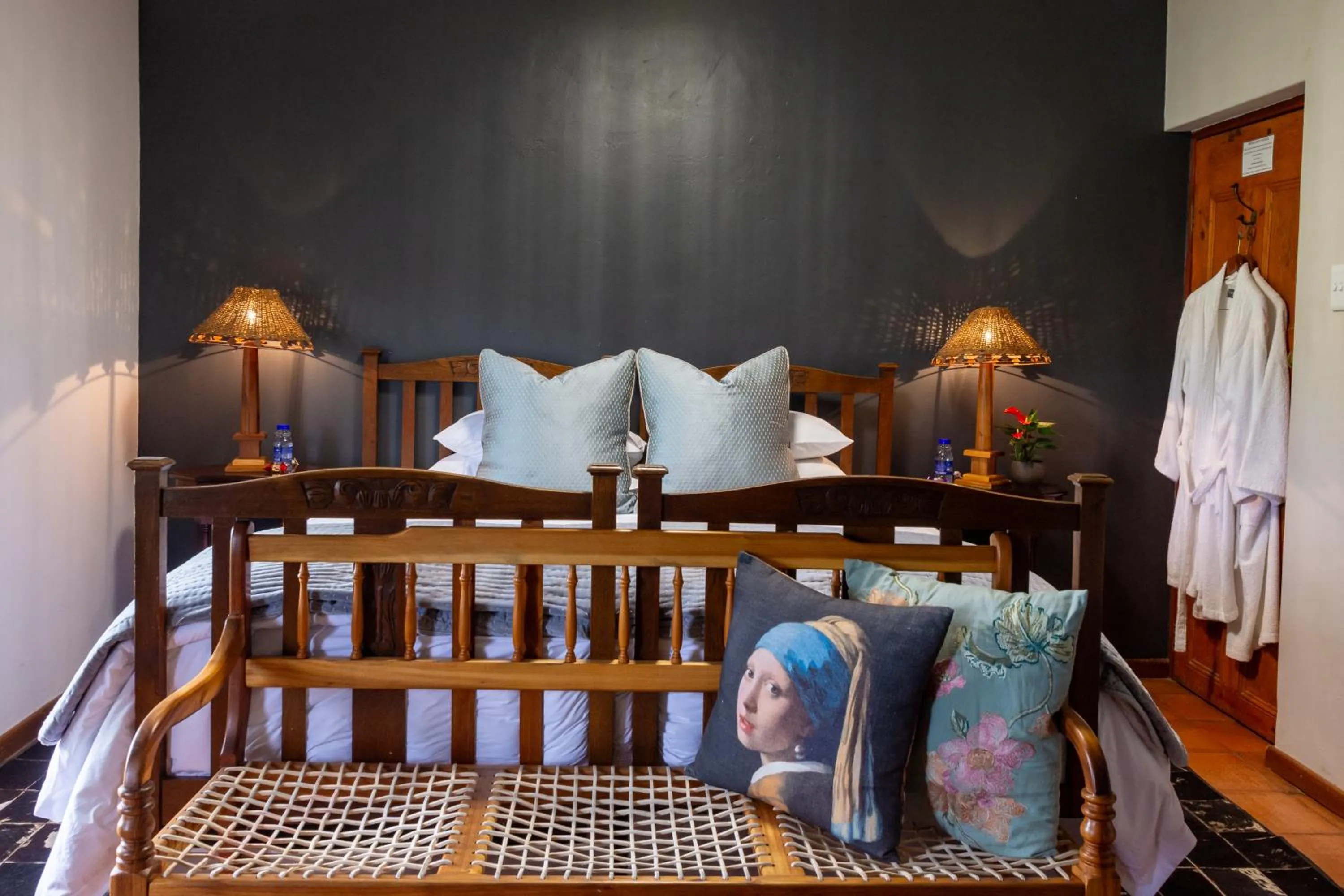 Bed in Skeiding Guest Farm