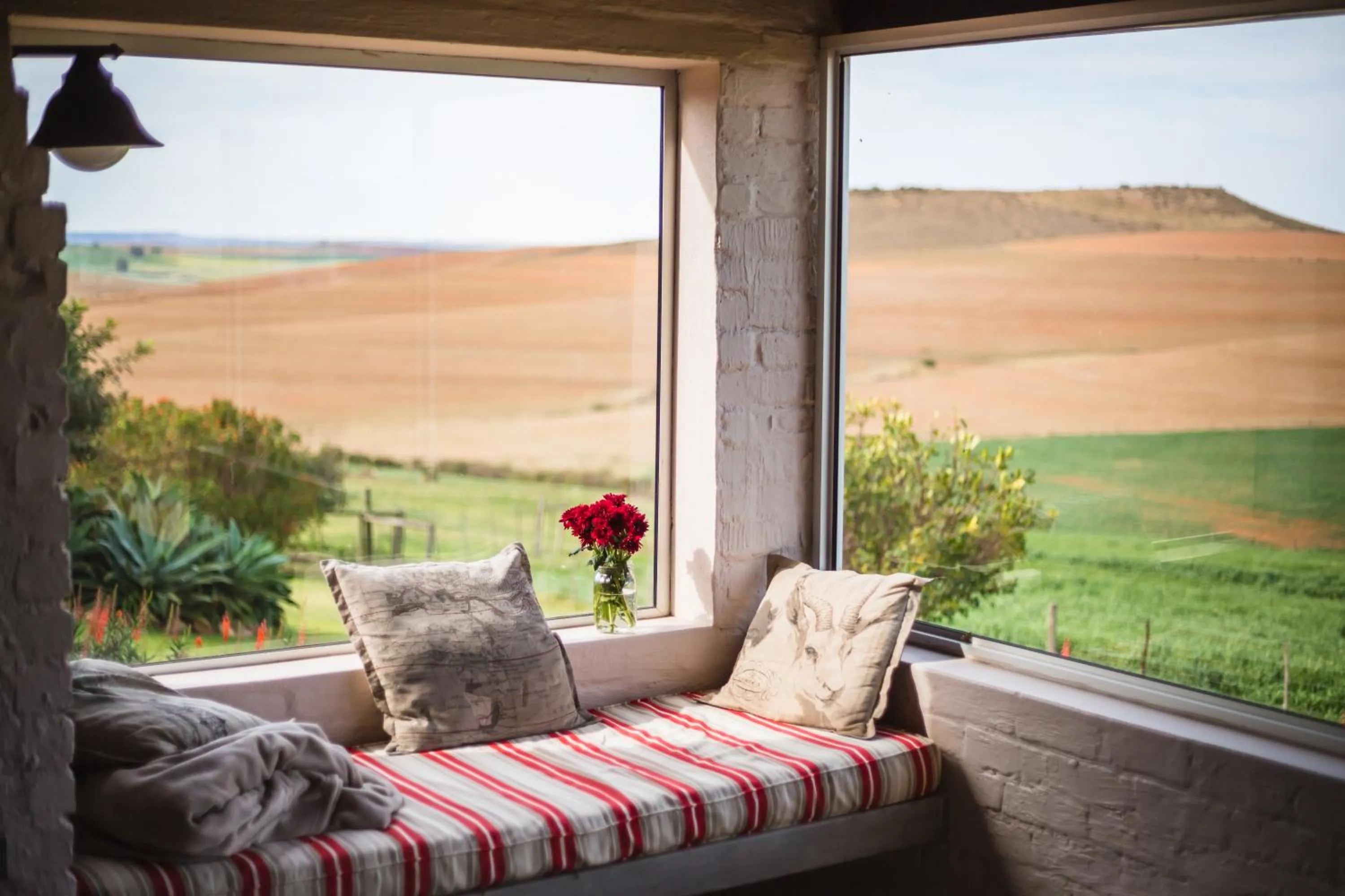 Garden view in Skeiding Guest Farm