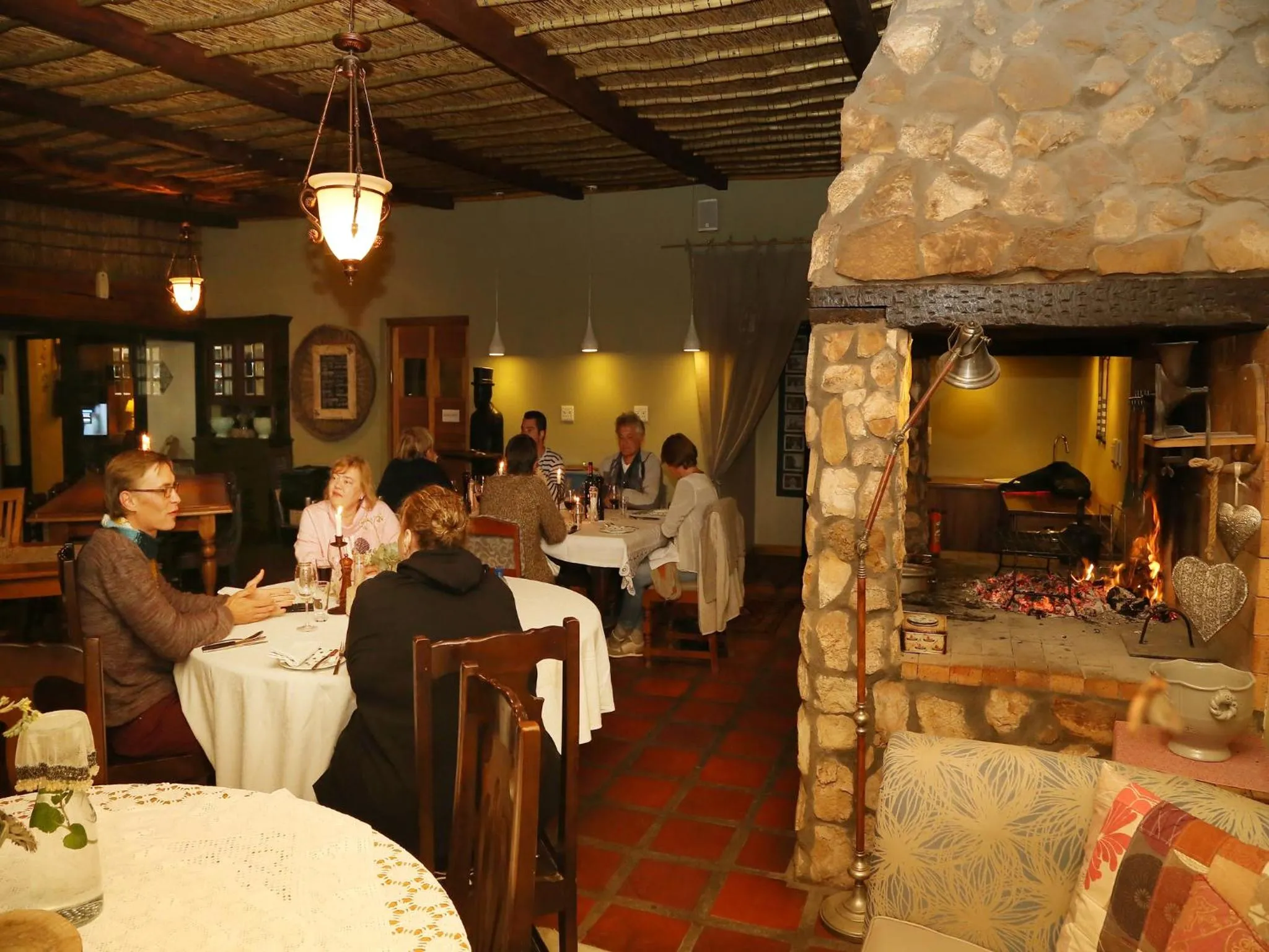 Restaurant/places to eat in Skeiding Guest Farm