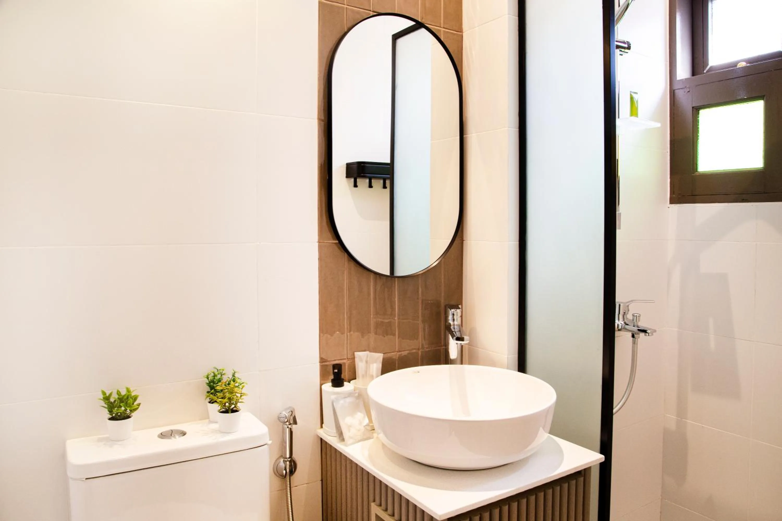 Shower in Habyt Studios Kallang