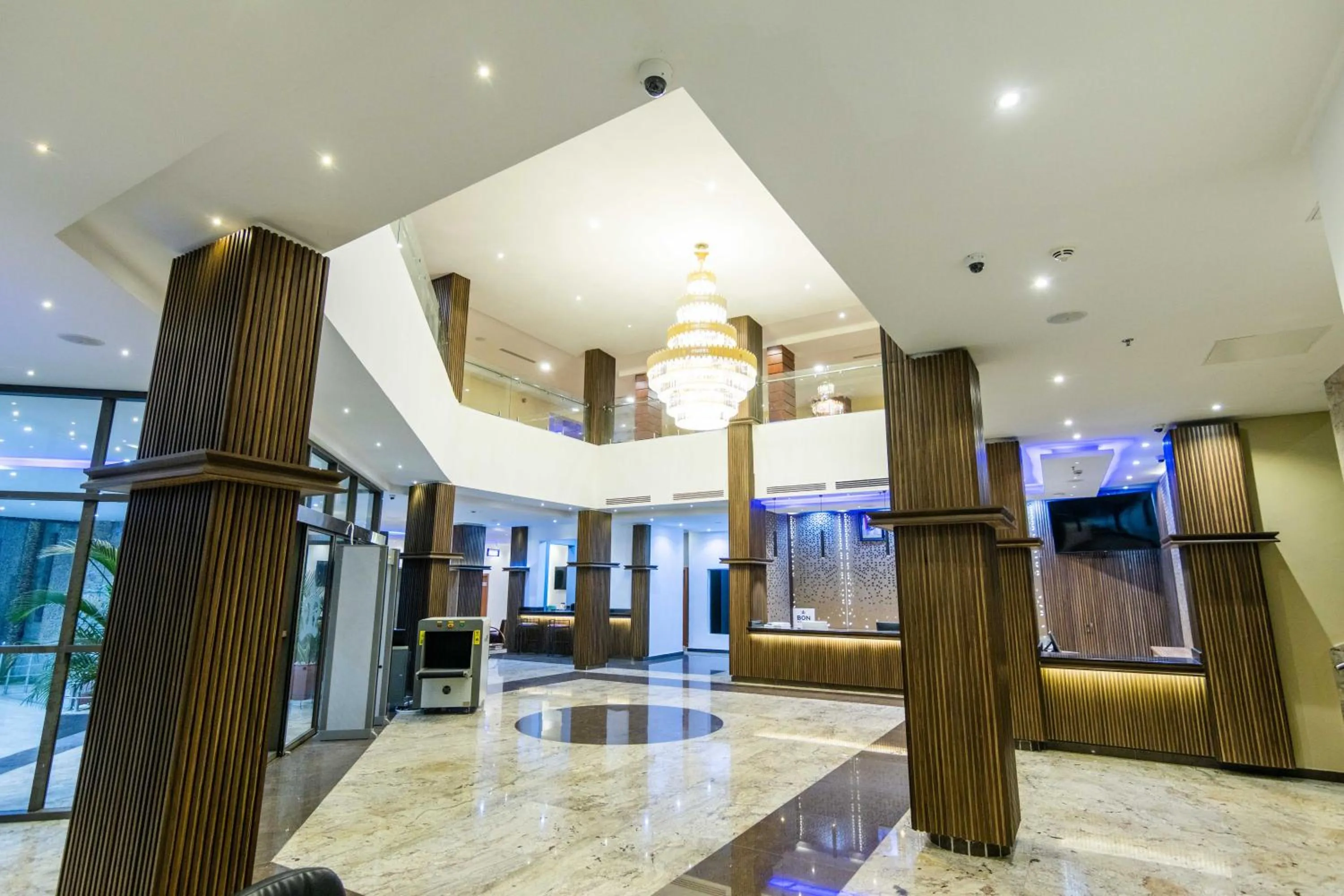 Lobby or reception in BON Hotel Octagon