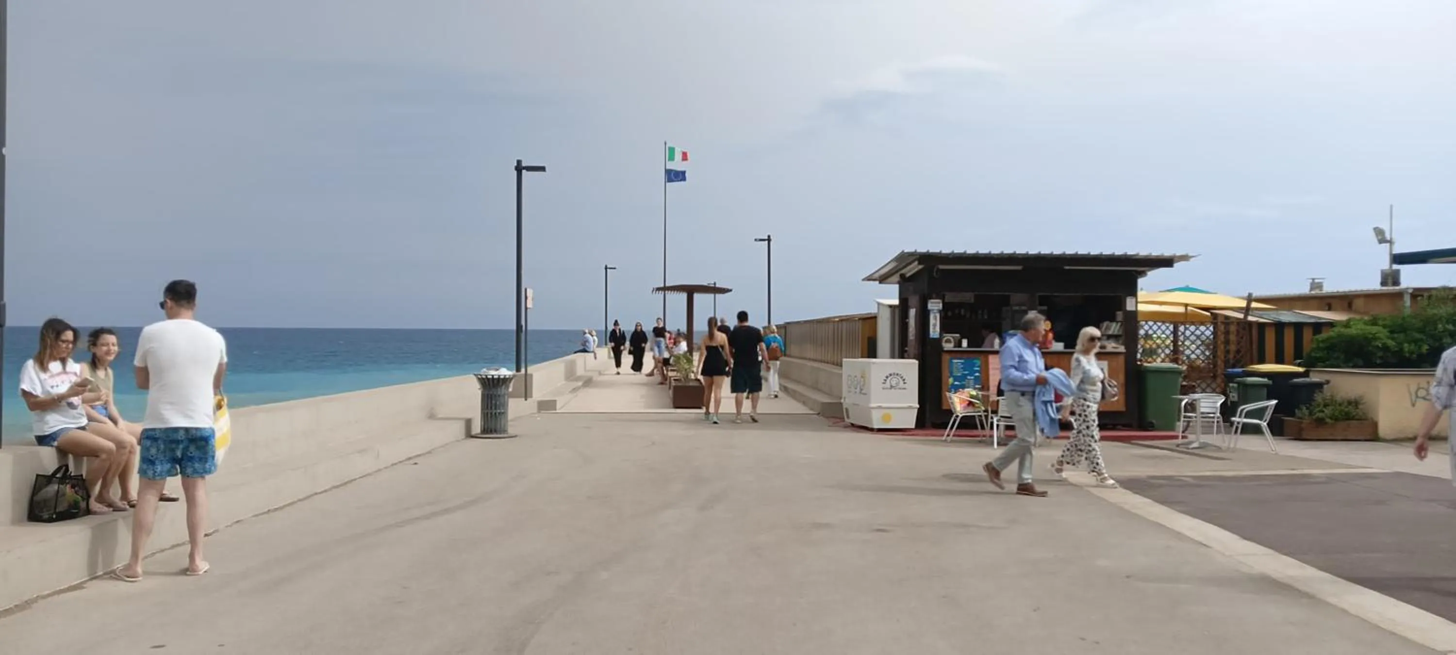 Beach in Piccolo hotel holiday center