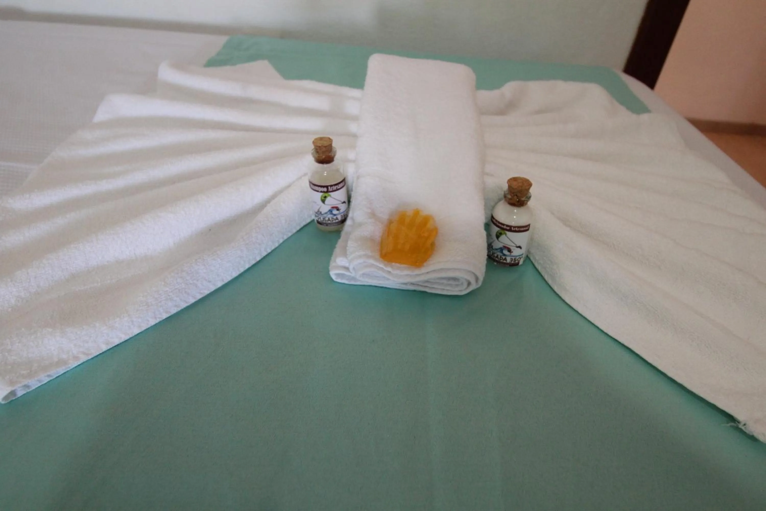 Bed in Hotel Pousada 360