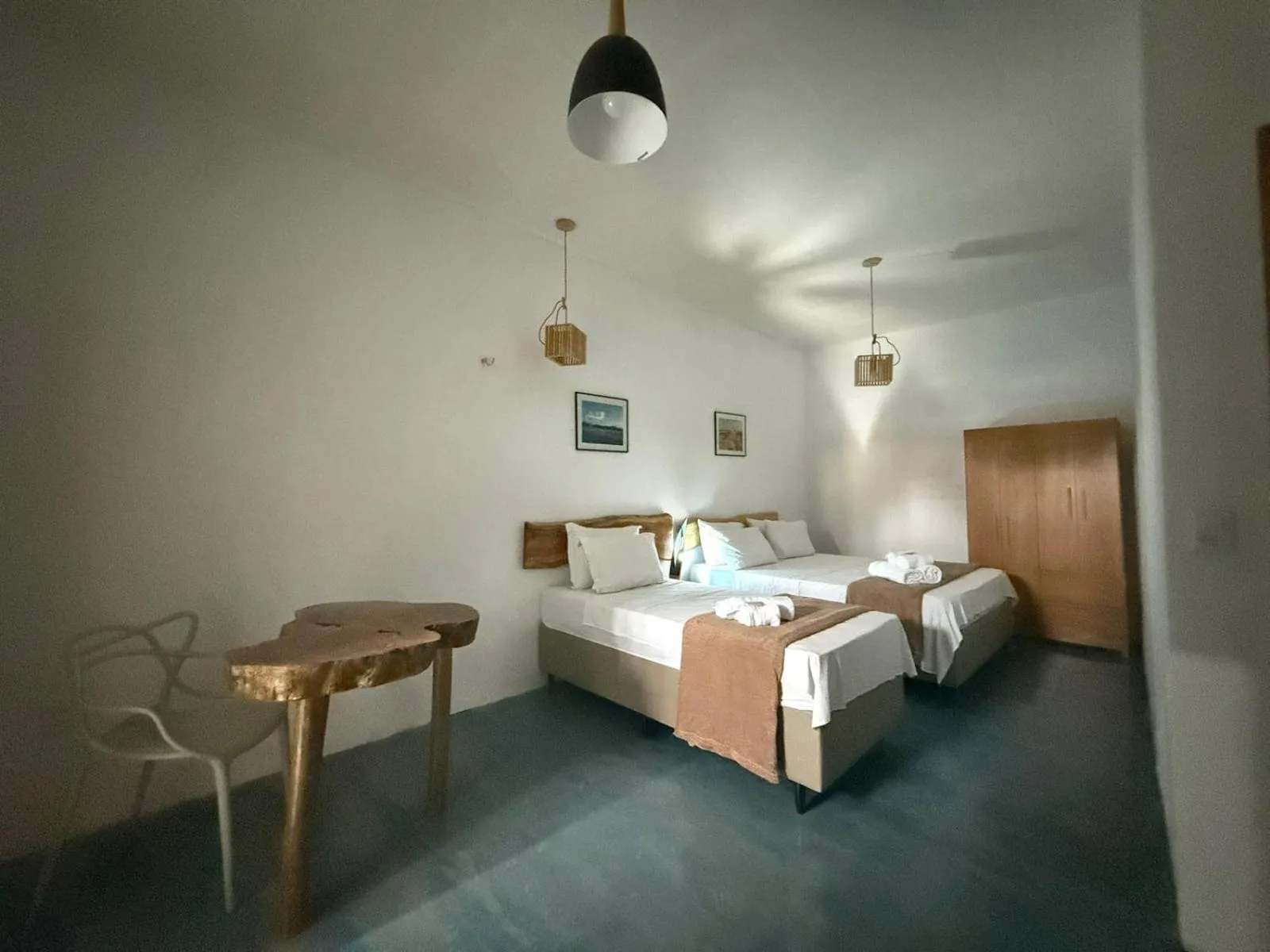 Bed in Hotel Pousada 360