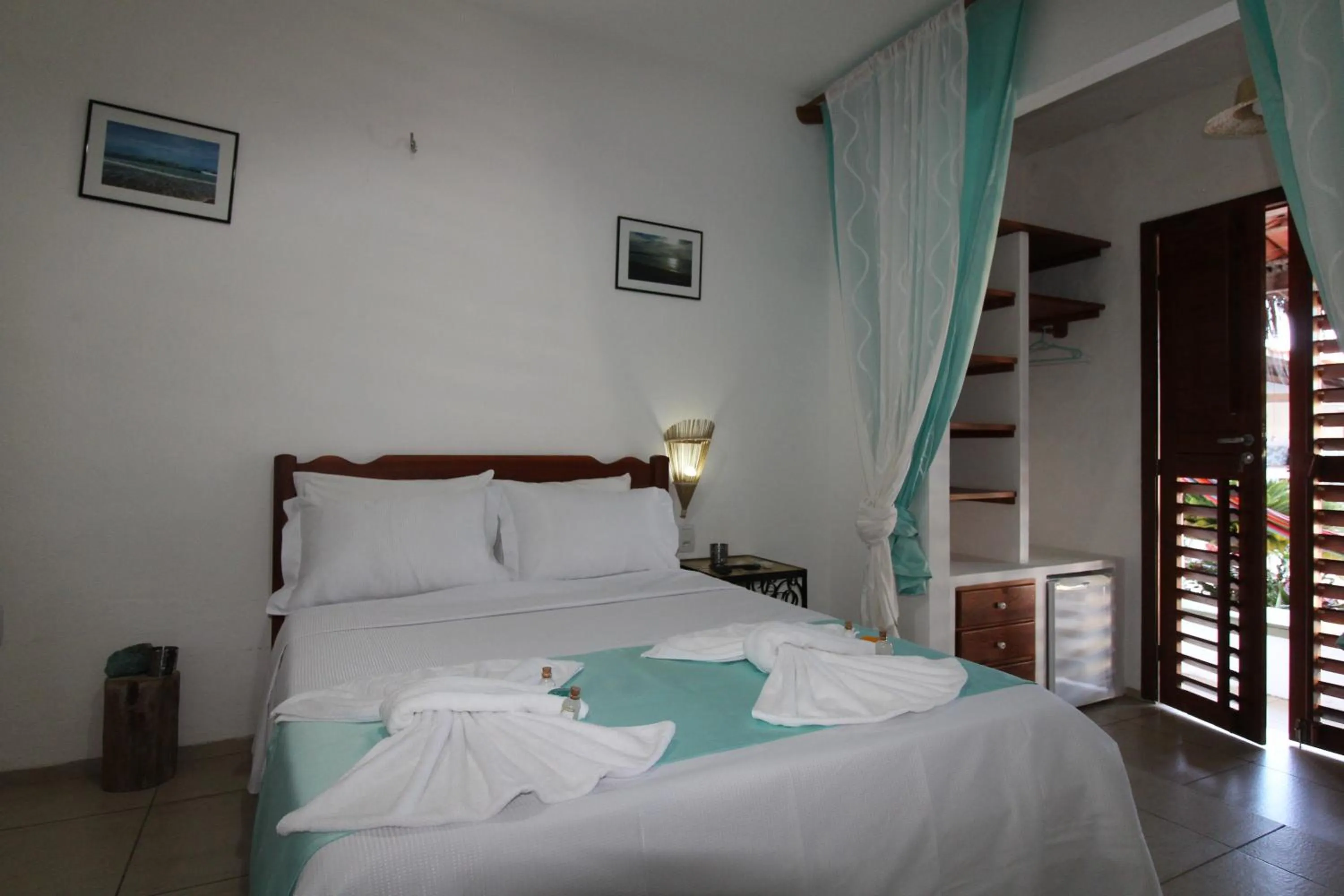 Bed in Hotel Pousada 360