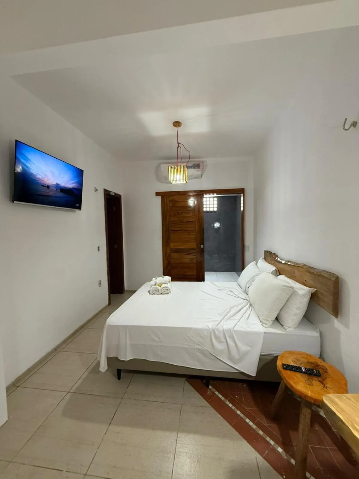 Bed in Hotel Pousada 360