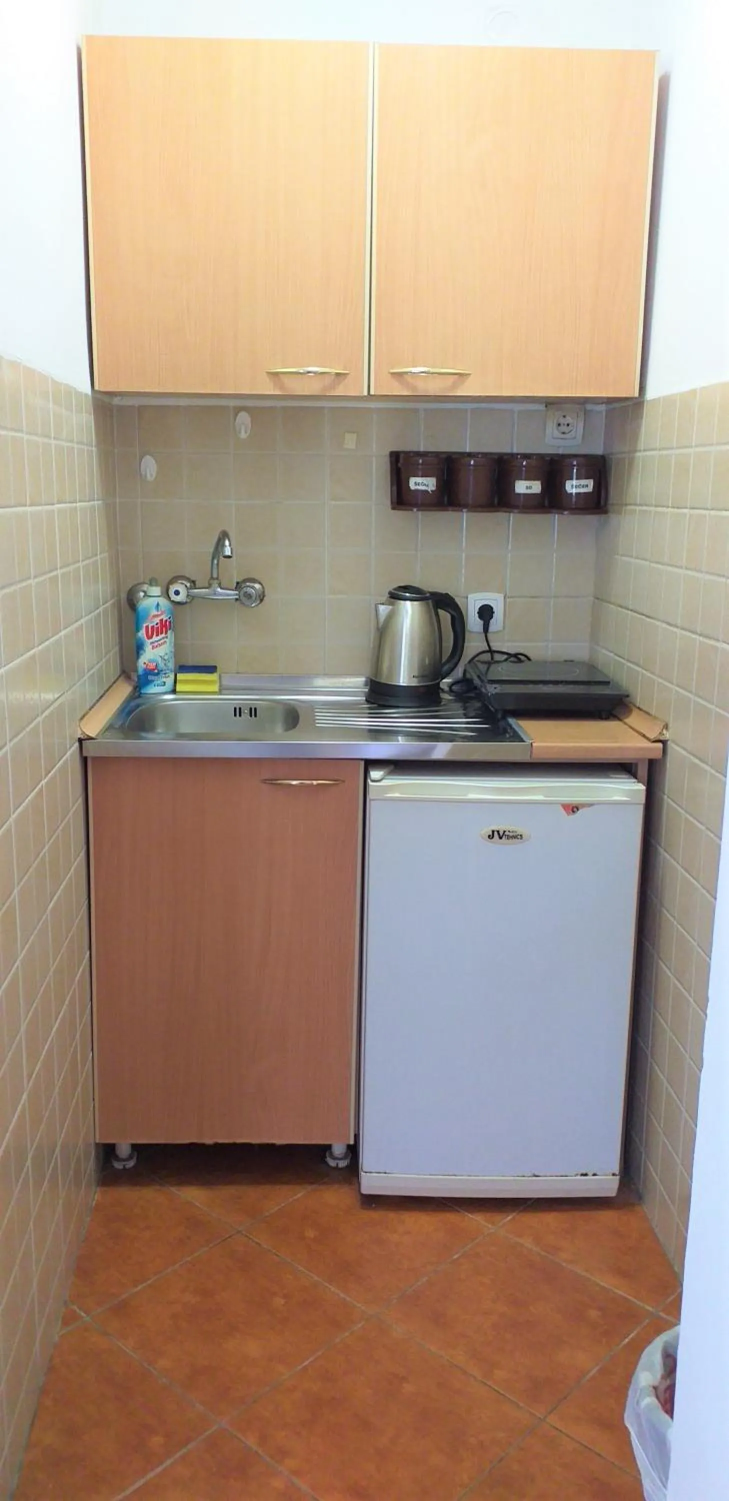 Kitchen or kitchenette in Mirko Apartments Budva