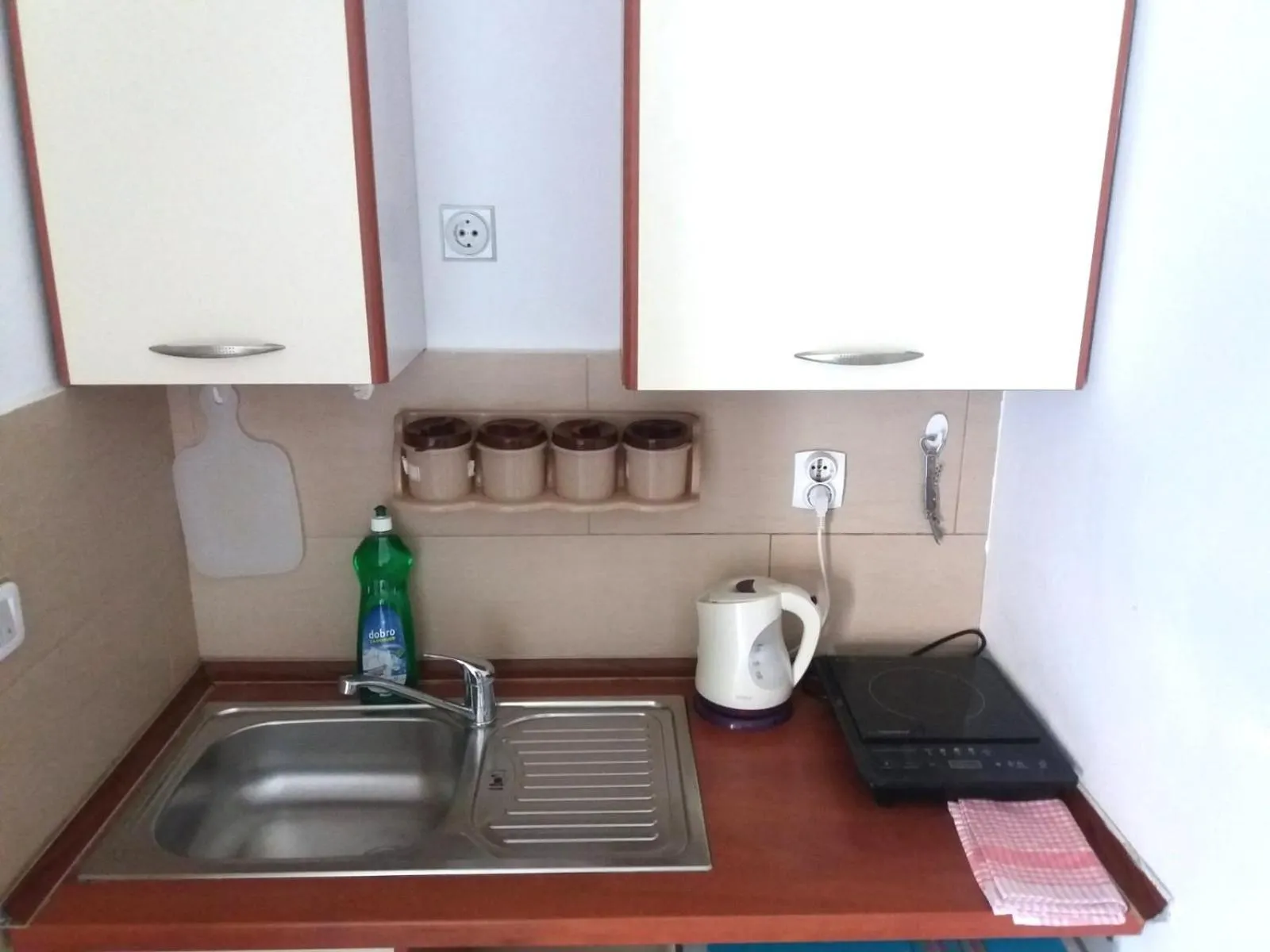 kitchen in Mirko Apartments Budva