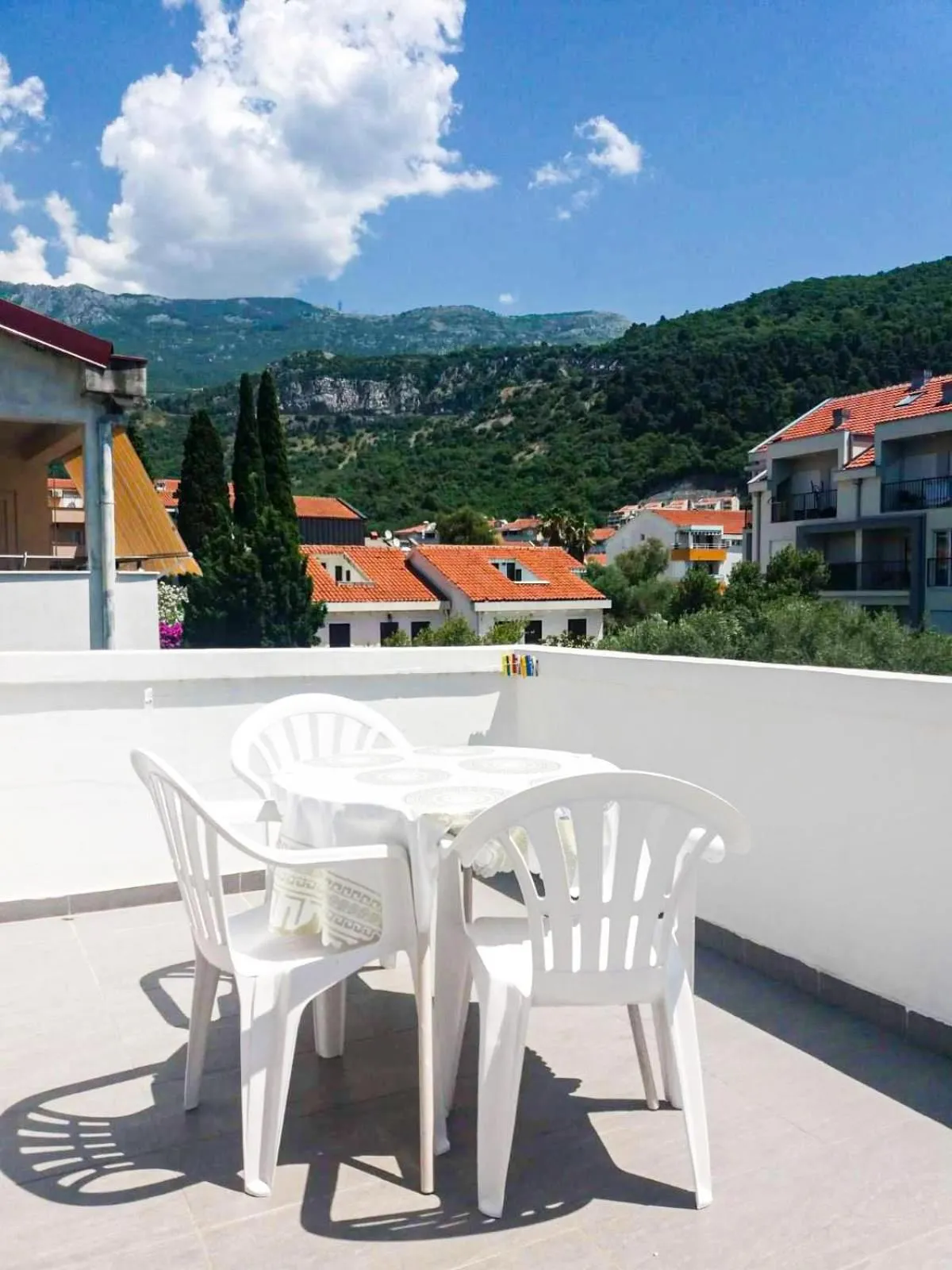 Balcony/Terrace in Mirko Apartments Budva