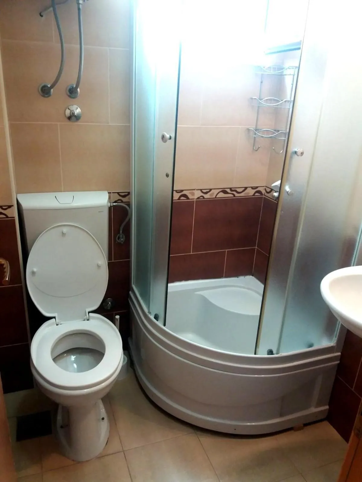 Shower in Mirko Apartments Budva