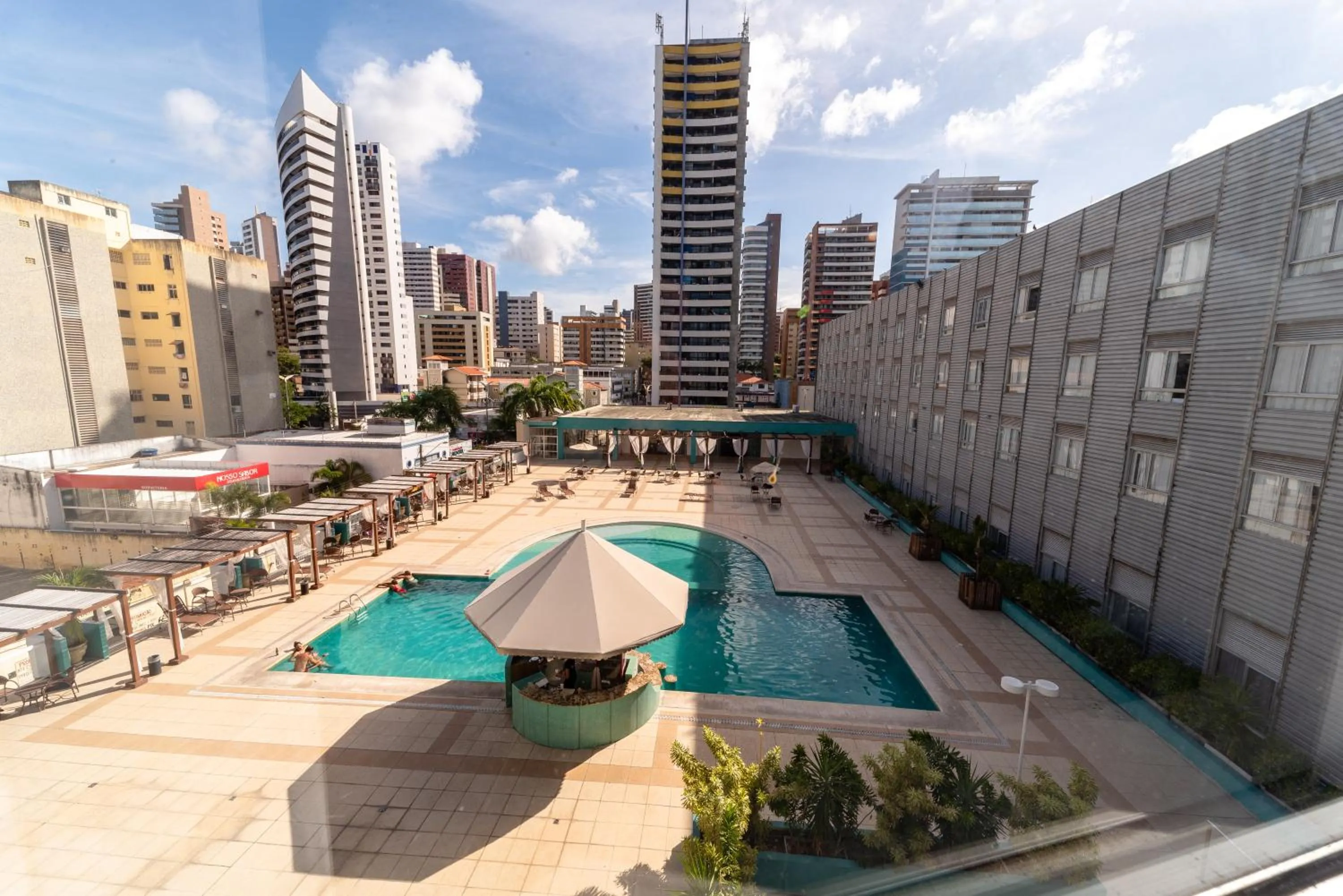 Pool view in Oasis Imperial & Fortaleza